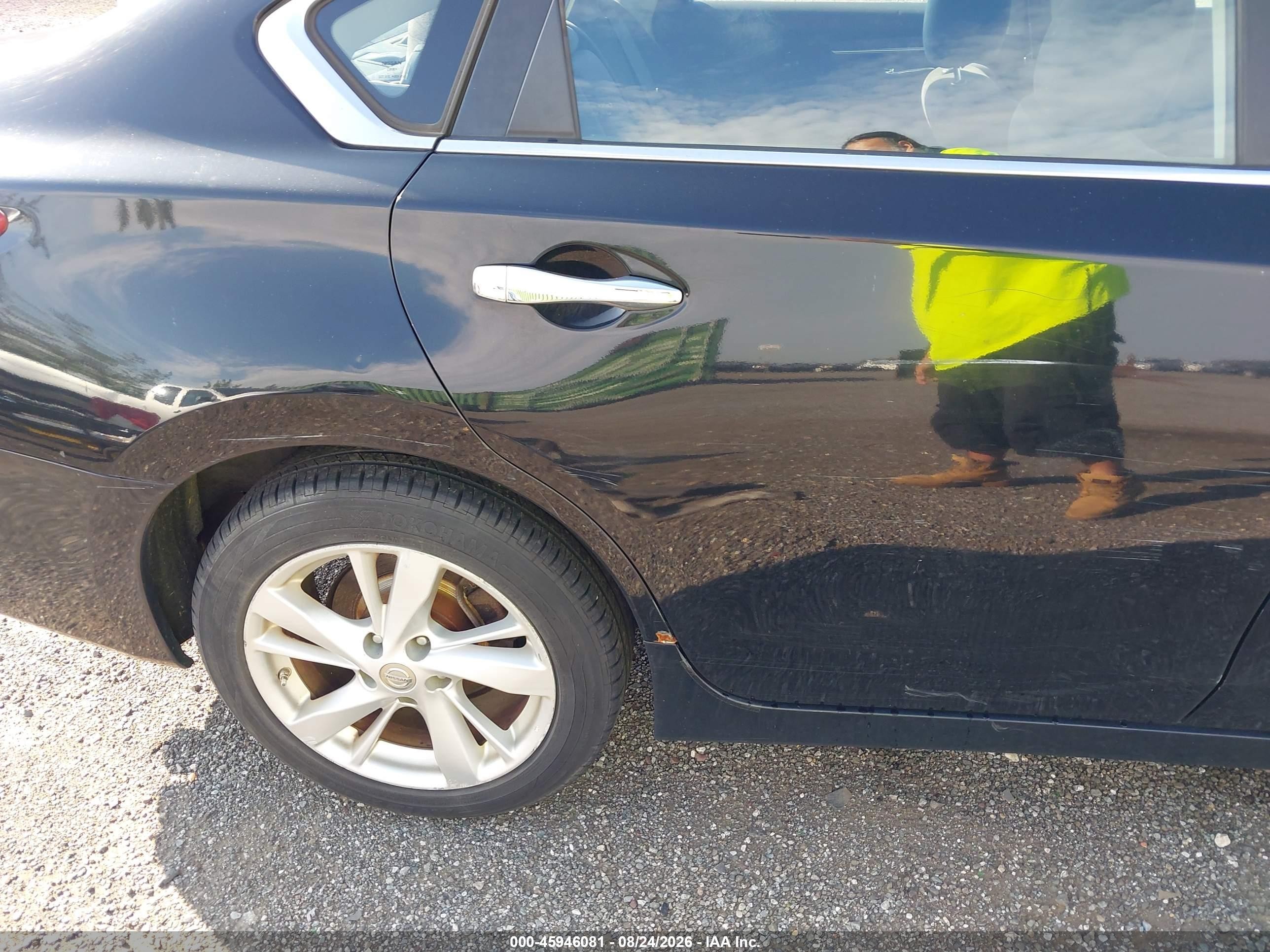 2013 Nissan Altima 2.5 Sv Черный vin: 1N4AL3AP7DC135740