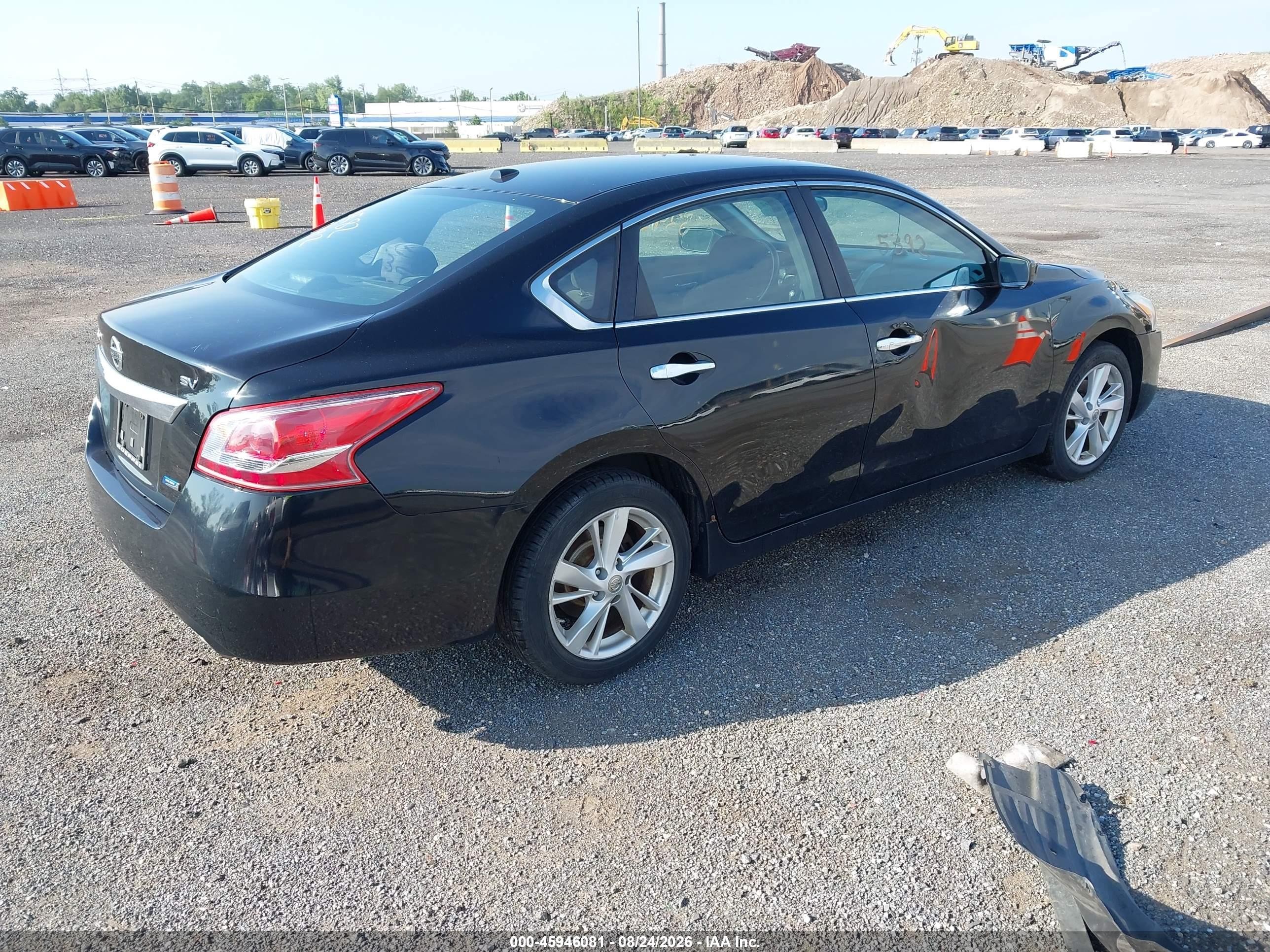 2013 Nissan Altima 2.5 Sv Черный vin: 1N4AL3AP7DC135740