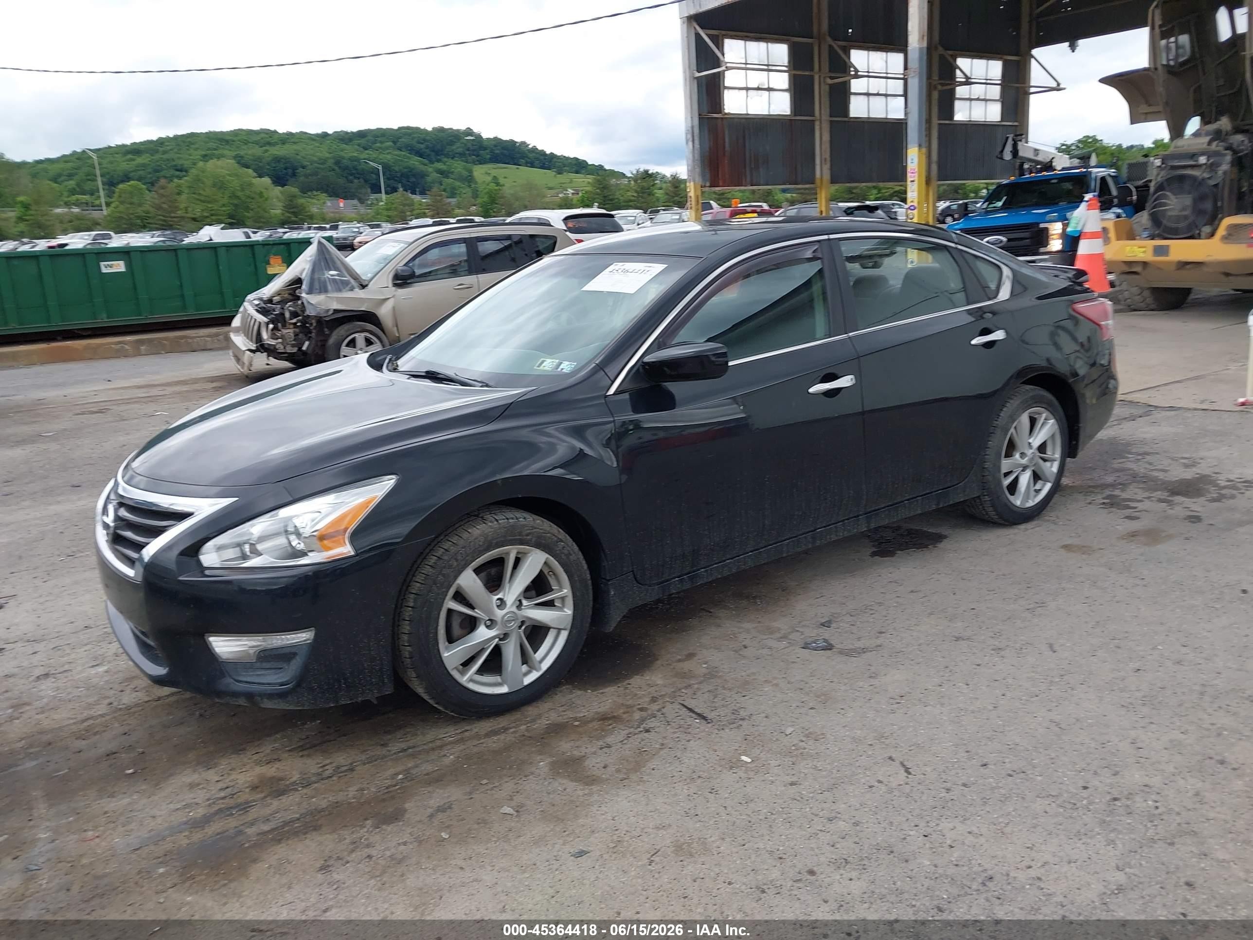 2013 Nissan Altima 2.5 Sv Black vin: 1N4AL3AP7DC136368
