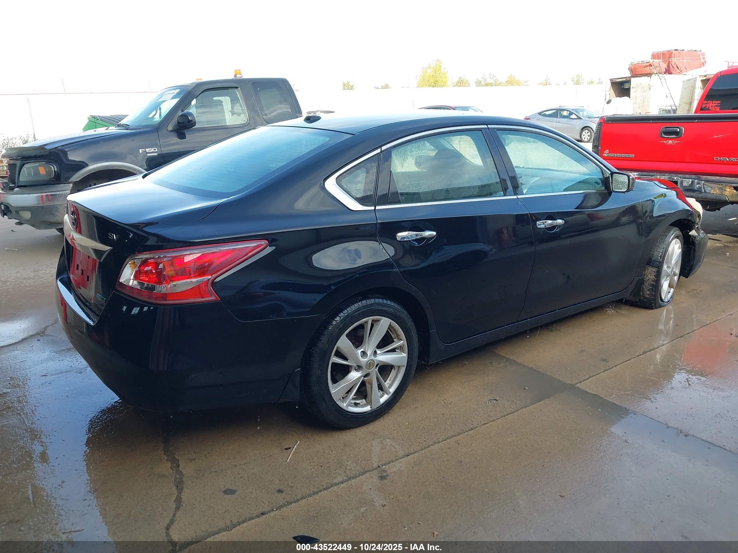 2013 Nissan Altima 2.5 Sv Black vin: 1N4AL3AP7DC139948