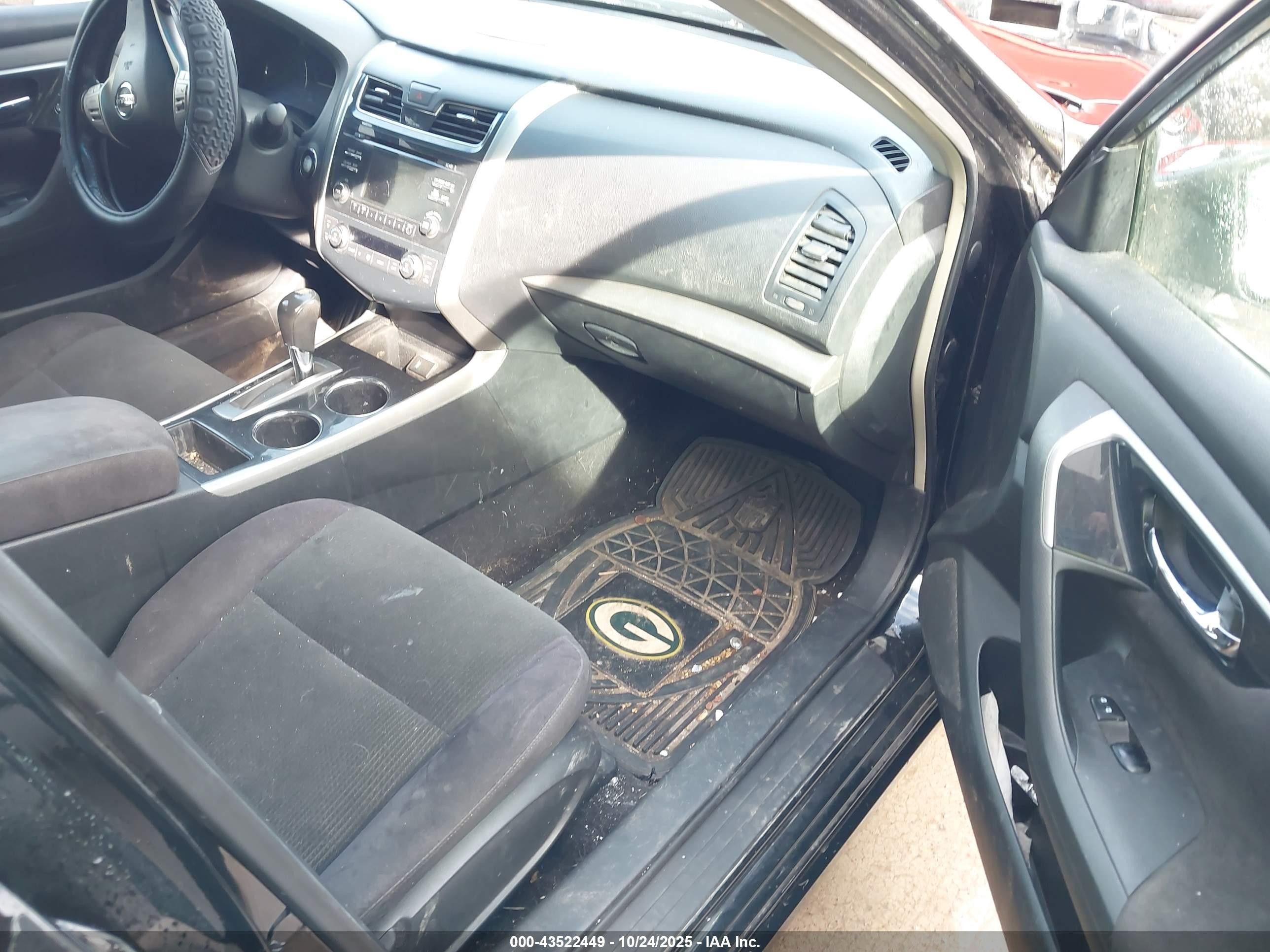 2013 Nissan Altima 2.5 Sv Black vin: 1N4AL3AP7DC139948