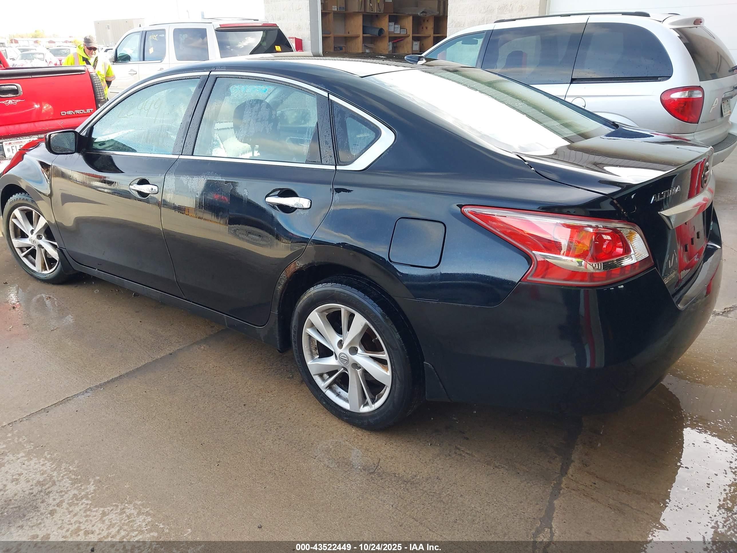 2013 Nissan Altima 2.5 Sv Black vin: 1N4AL3AP7DC139948