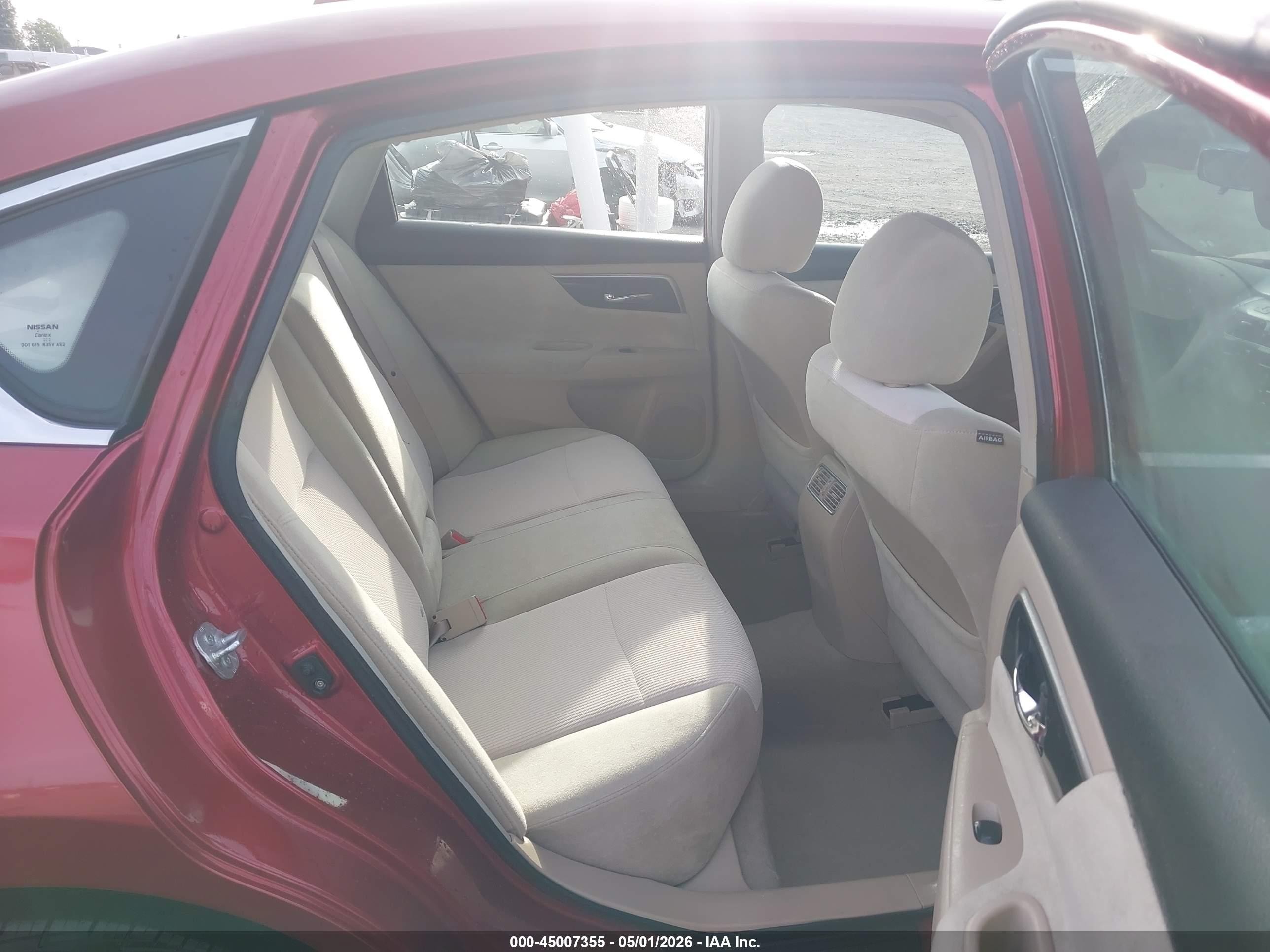 2013 Nissan Altima 2.5 Sv Maroon vin: 1N4AL3AP7DC140517