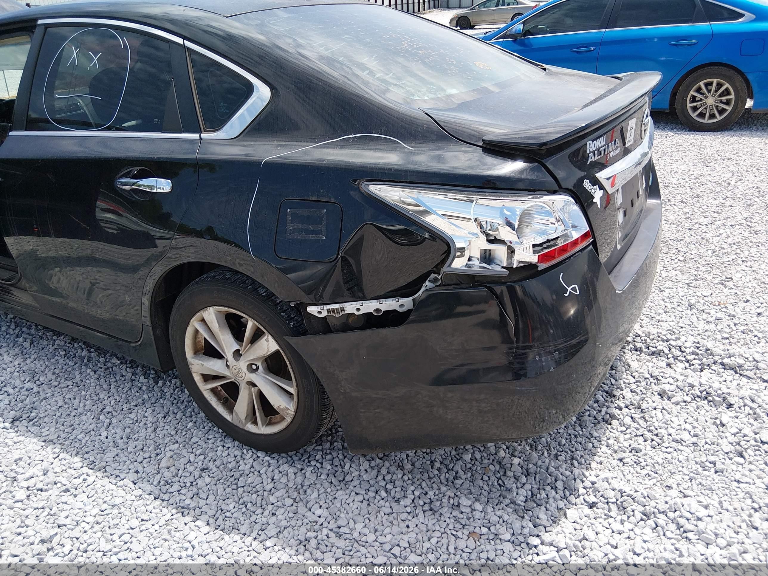 2013 Nissan Altima 2.5 Sv Black vin: 1N4AL3AP7DC141506
