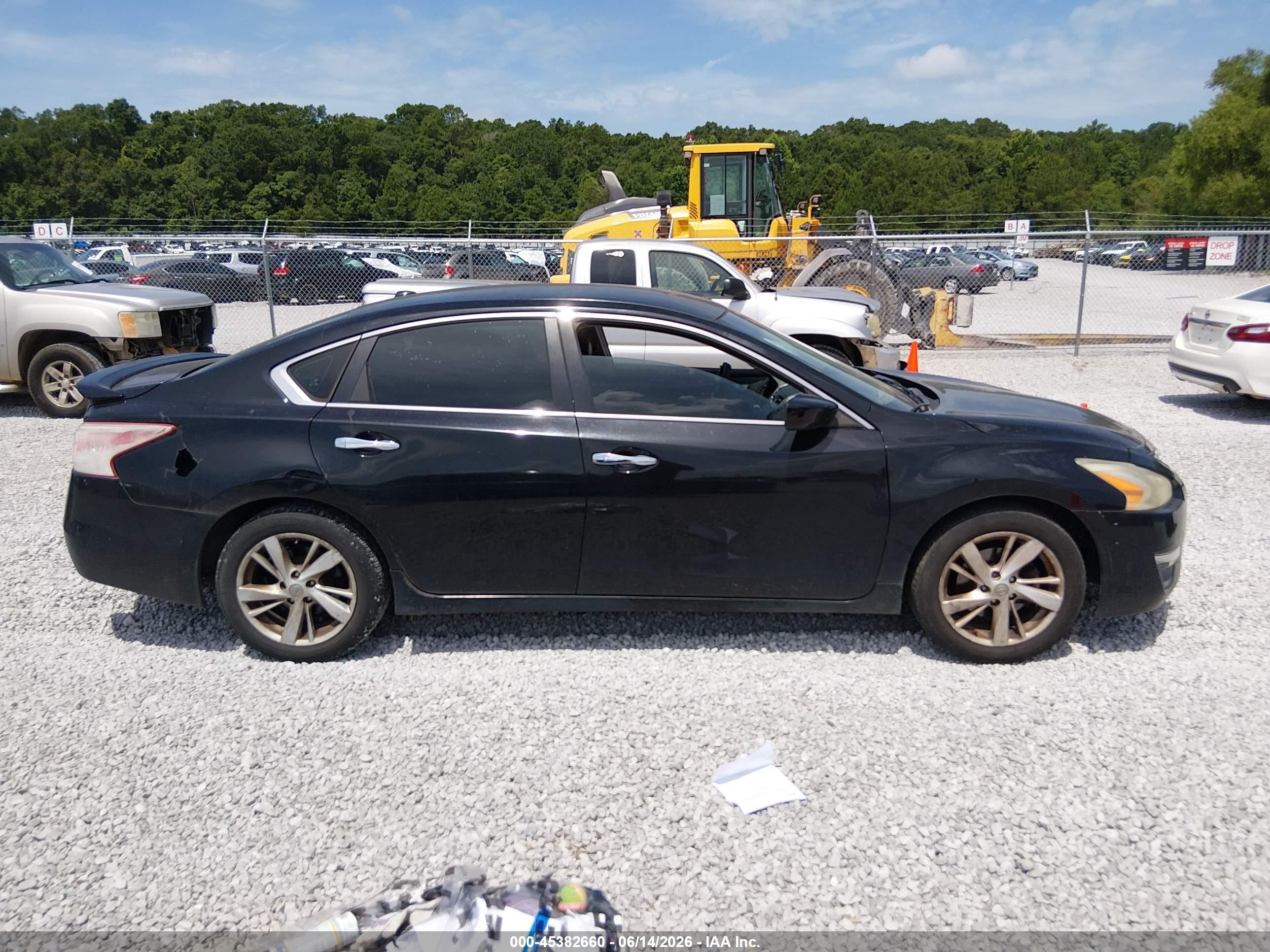2013 Nissan Altima 2.5 Sv Black vin: 1N4AL3AP7DC141506