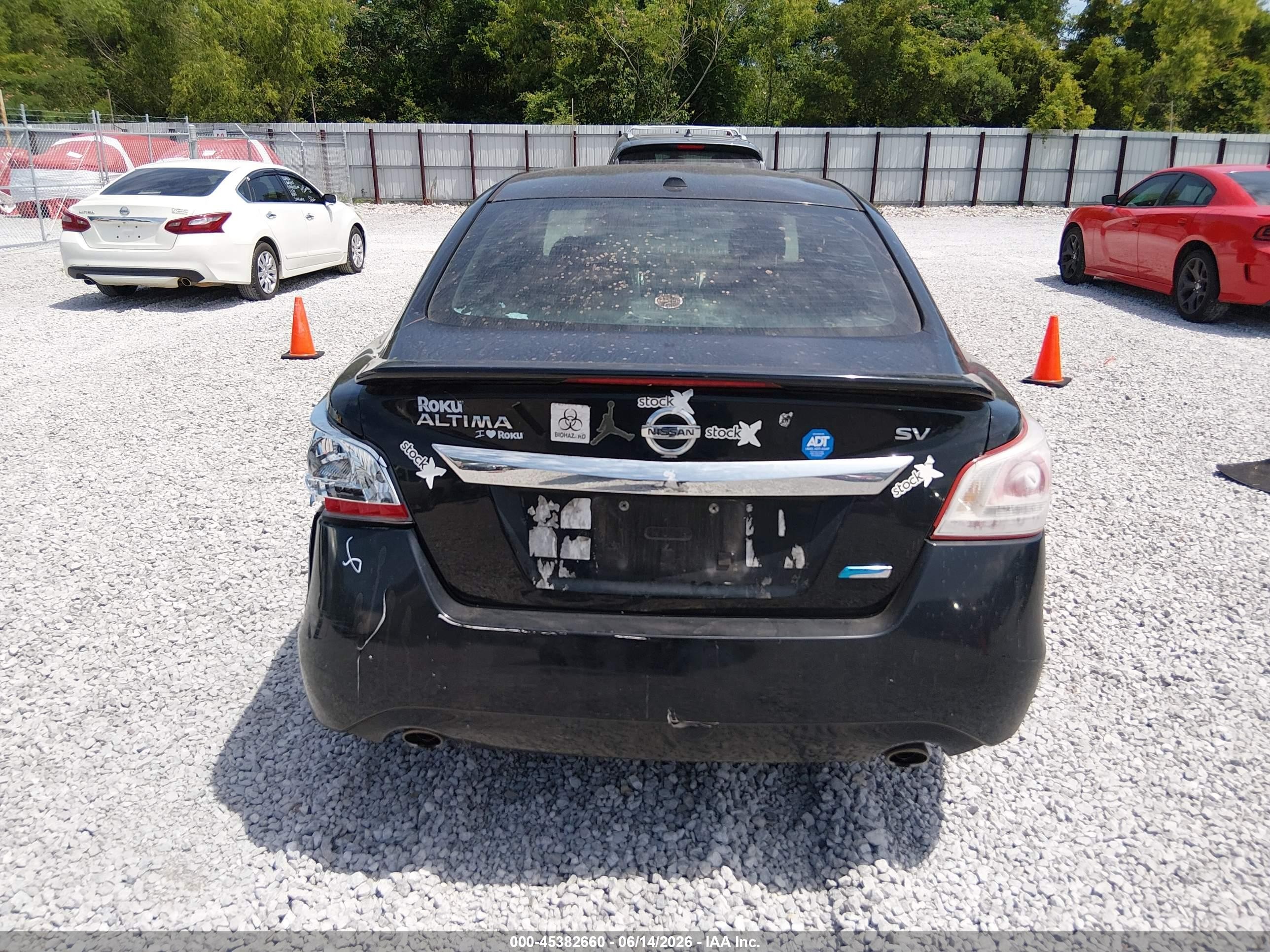 2013 Nissan Altima 2.5 Sv Black vin: 1N4AL3AP7DC141506