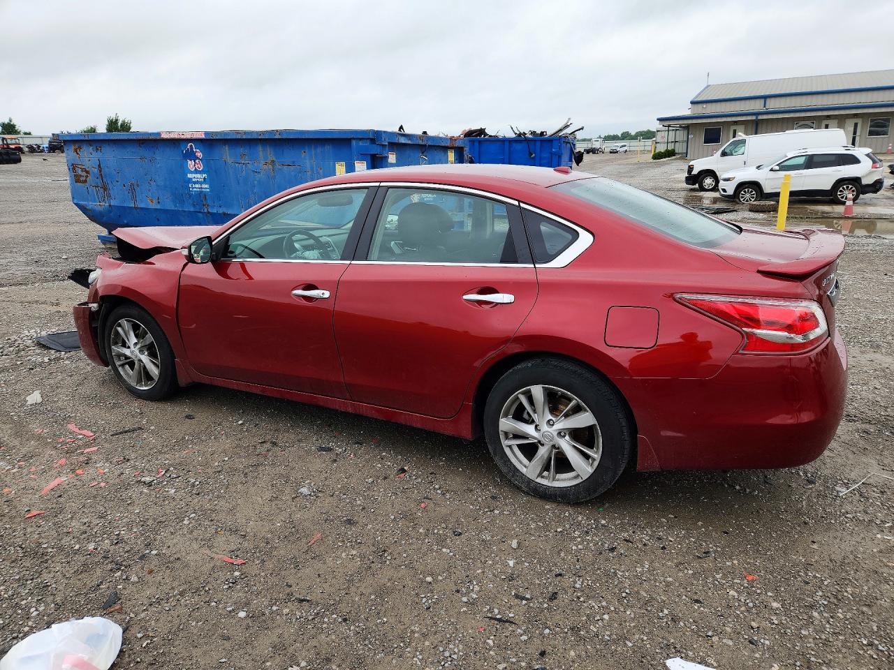 2013 Nissan Altima 2.5 Burgundy vin: 1N4AL3AP7DC145636