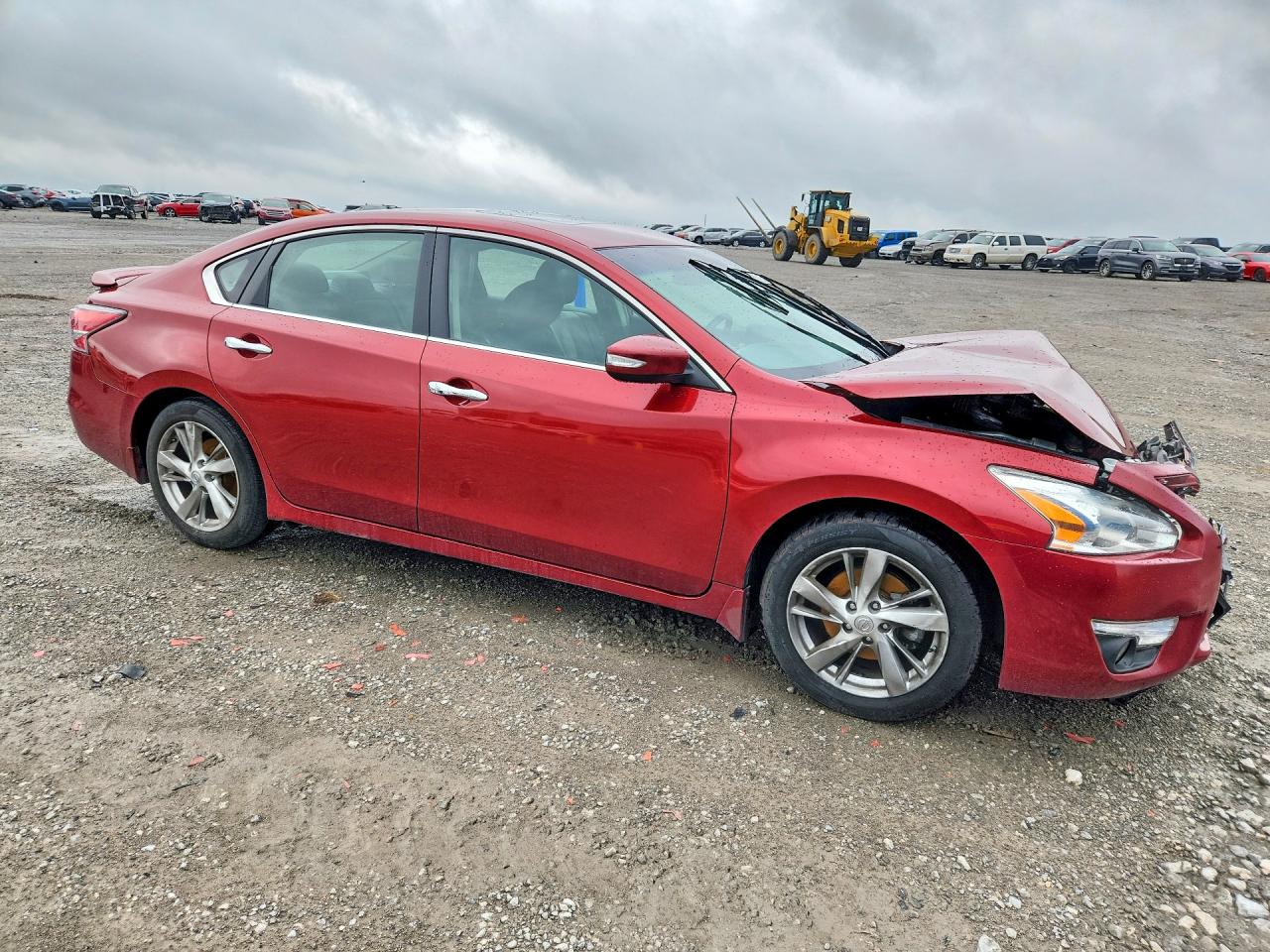2013 Nissan Altima 2.5 Burgundy vin: 1N4AL3AP7DC145636