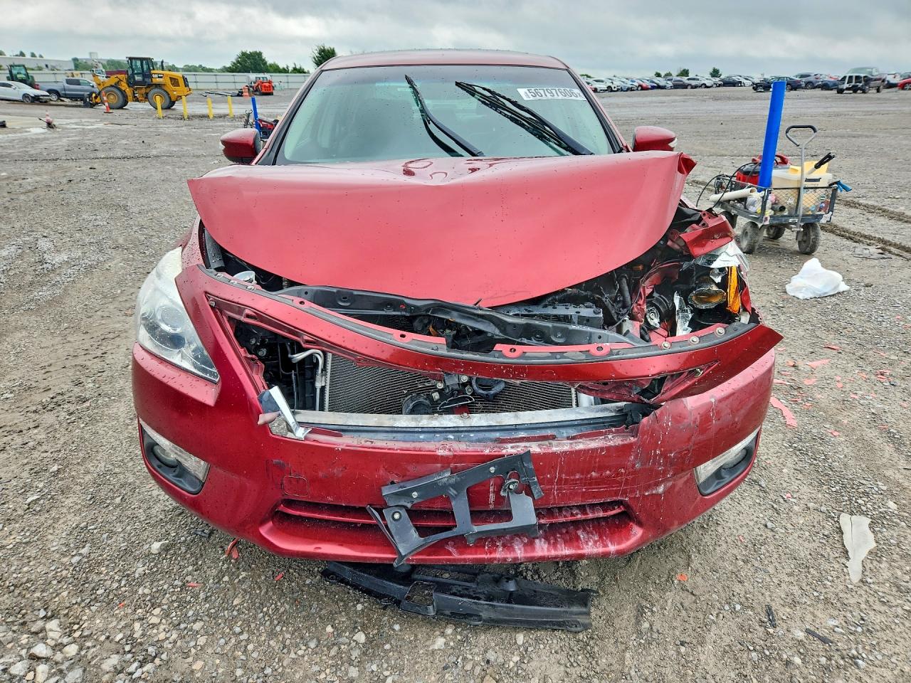 2013 Nissan Altima 2.5 Burgundy vin: 1N4AL3AP7DC145636
