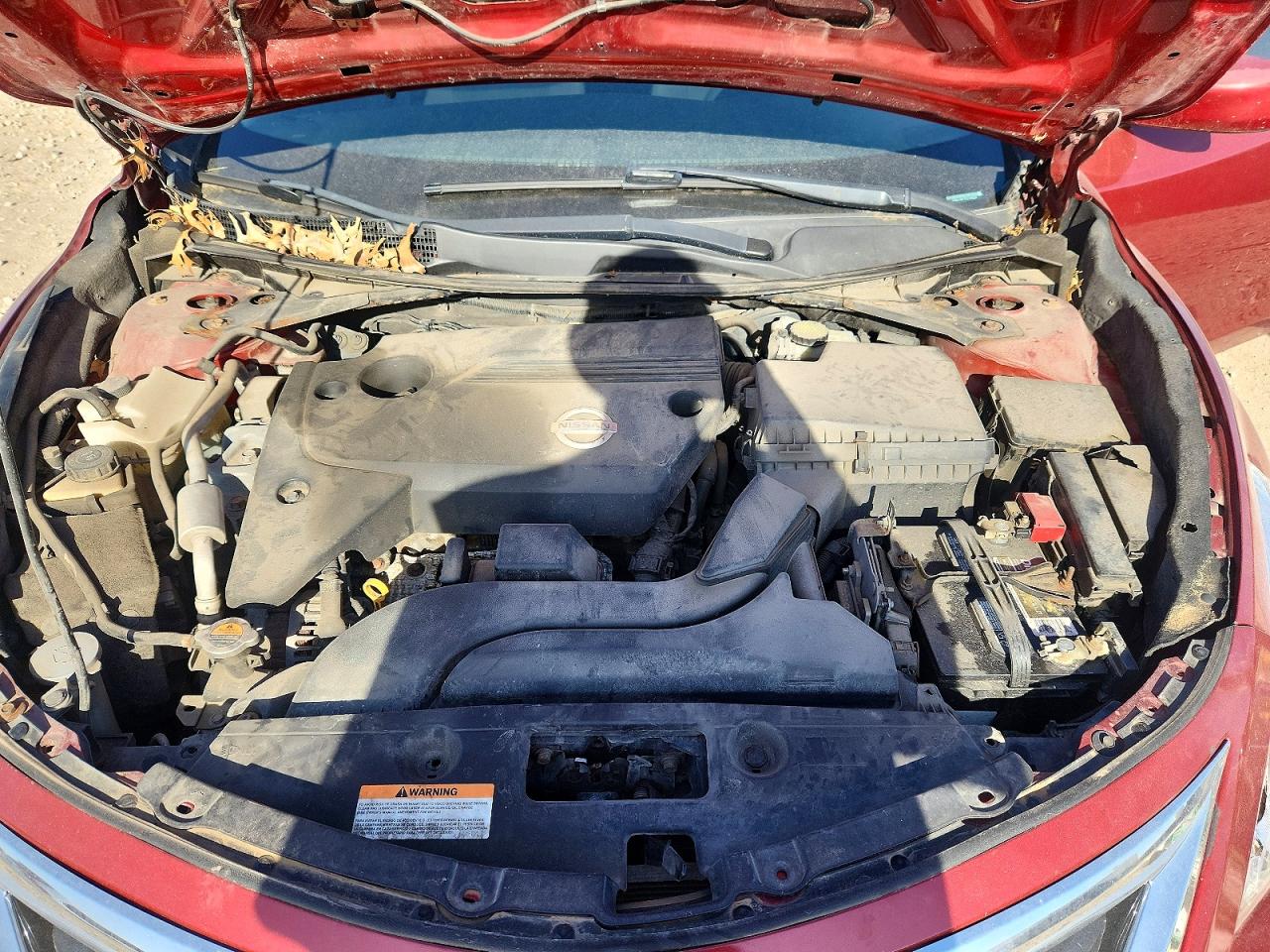 2013 Nissan Altima 2.5 Red vin: 1N4AL3AP7DC149024
