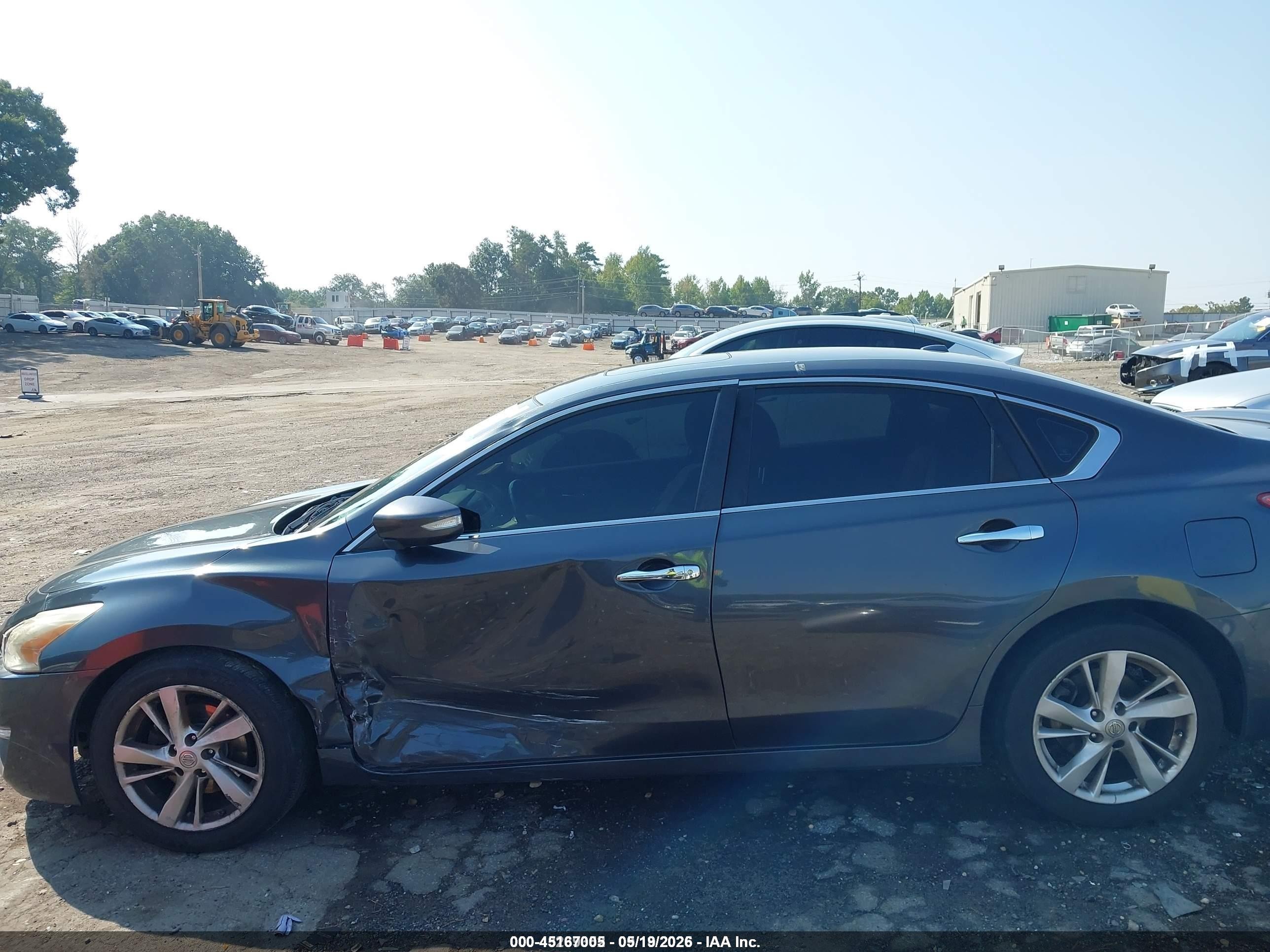 2013 Nissan Altima 2.5 Sv Gray vin: 1N4AL3AP7DC165028