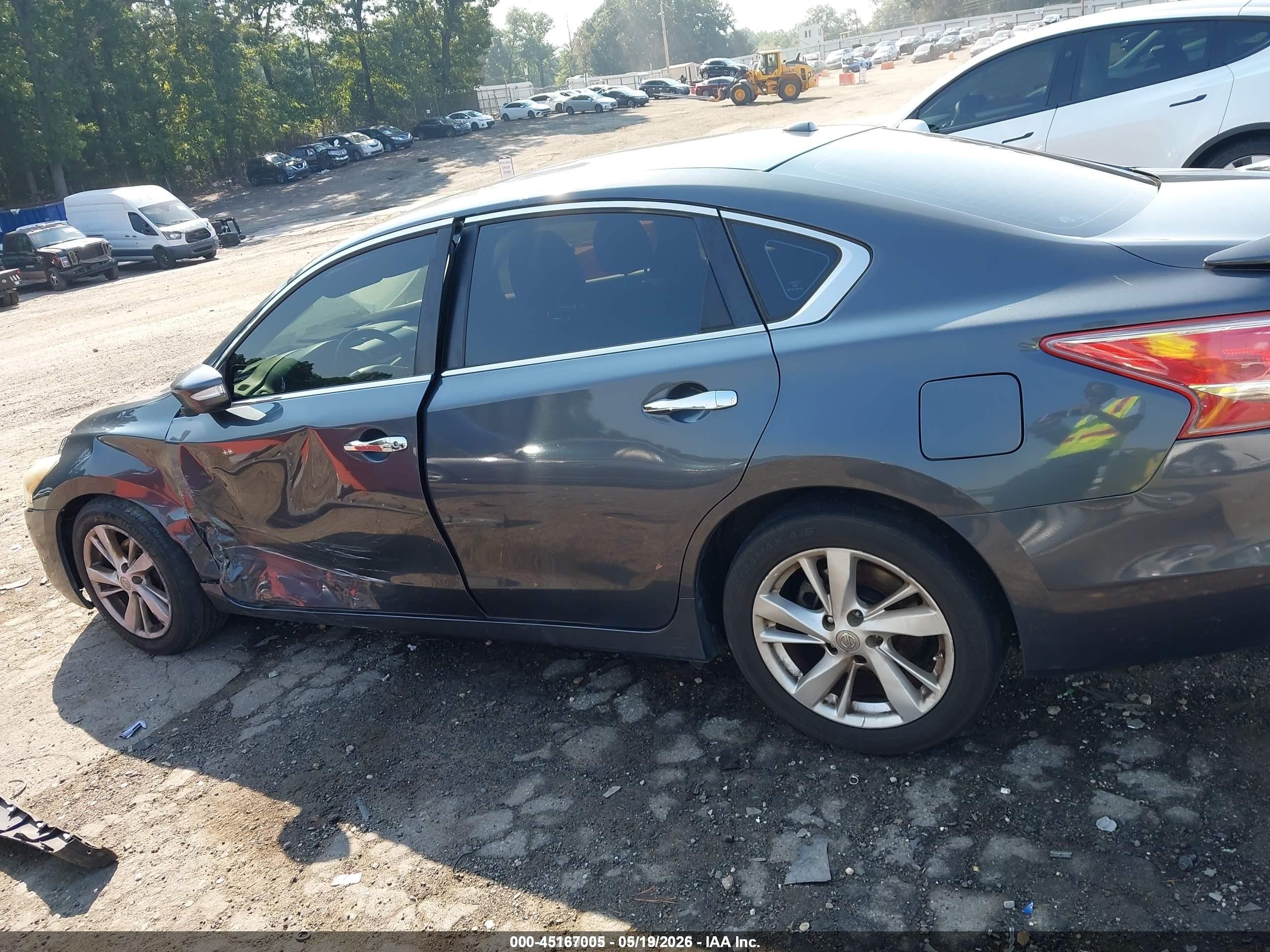 2013 Nissan Altima 2.5 Sv Gray vin: 1N4AL3AP7DC165028