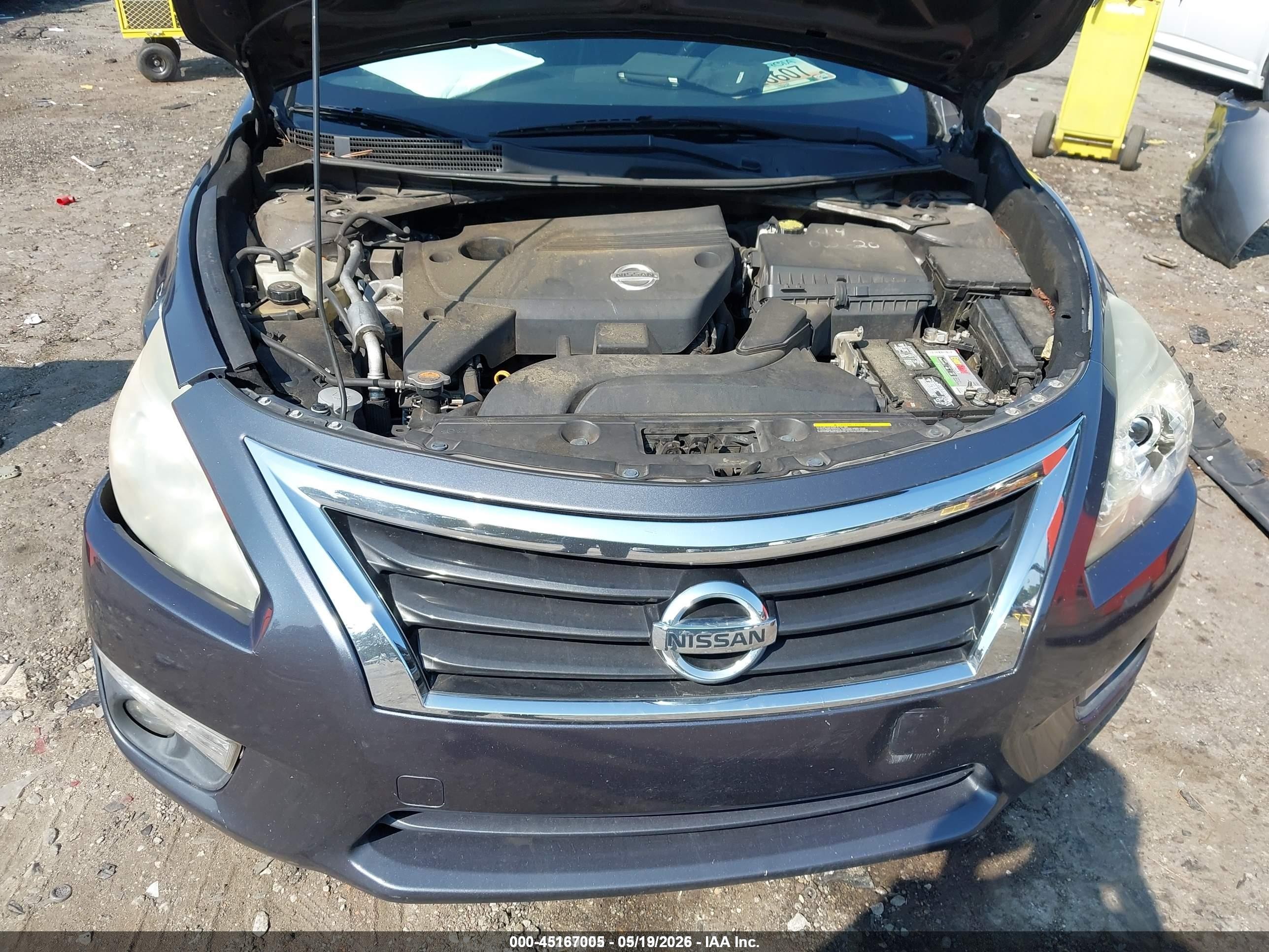 2013 Nissan Altima 2.5 Sv Gray vin: 1N4AL3AP7DC165028