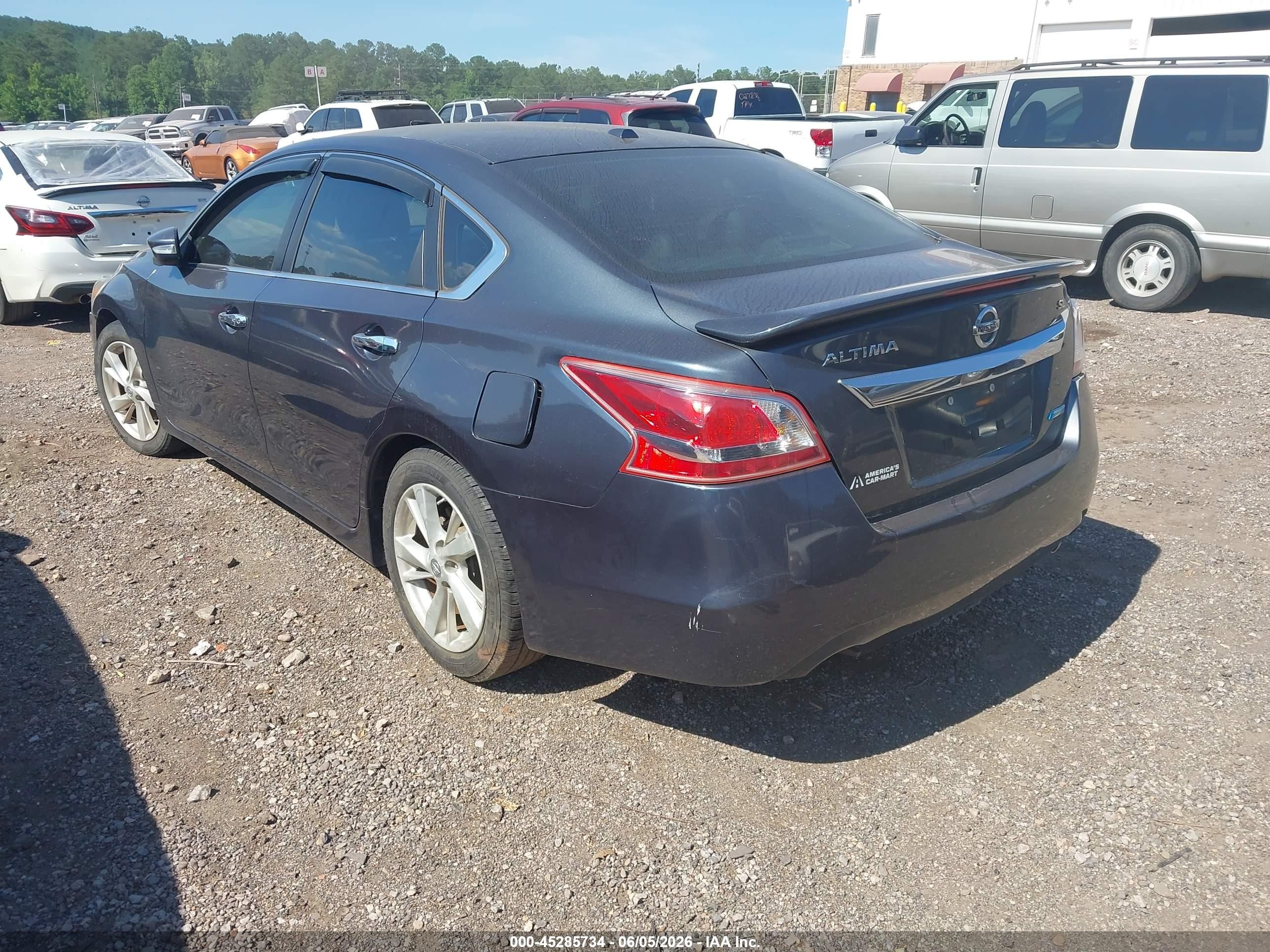 2013 Nissan Altima 2.5 Sl Gray vin: 1N4AL3AP7DC171430