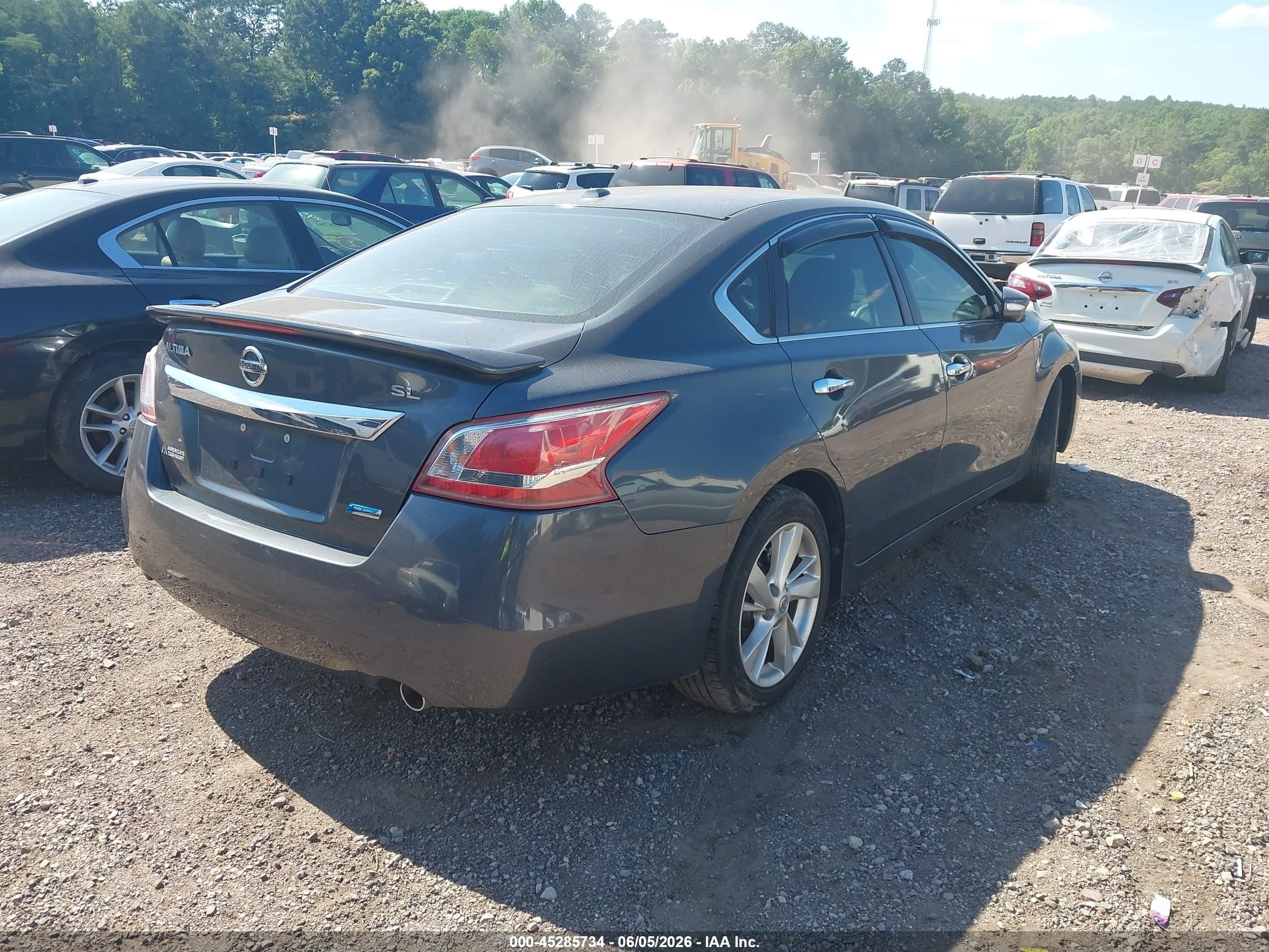 2013 Nissan Altima 2.5 Sl Gray vin: 1N4AL3AP7DC171430