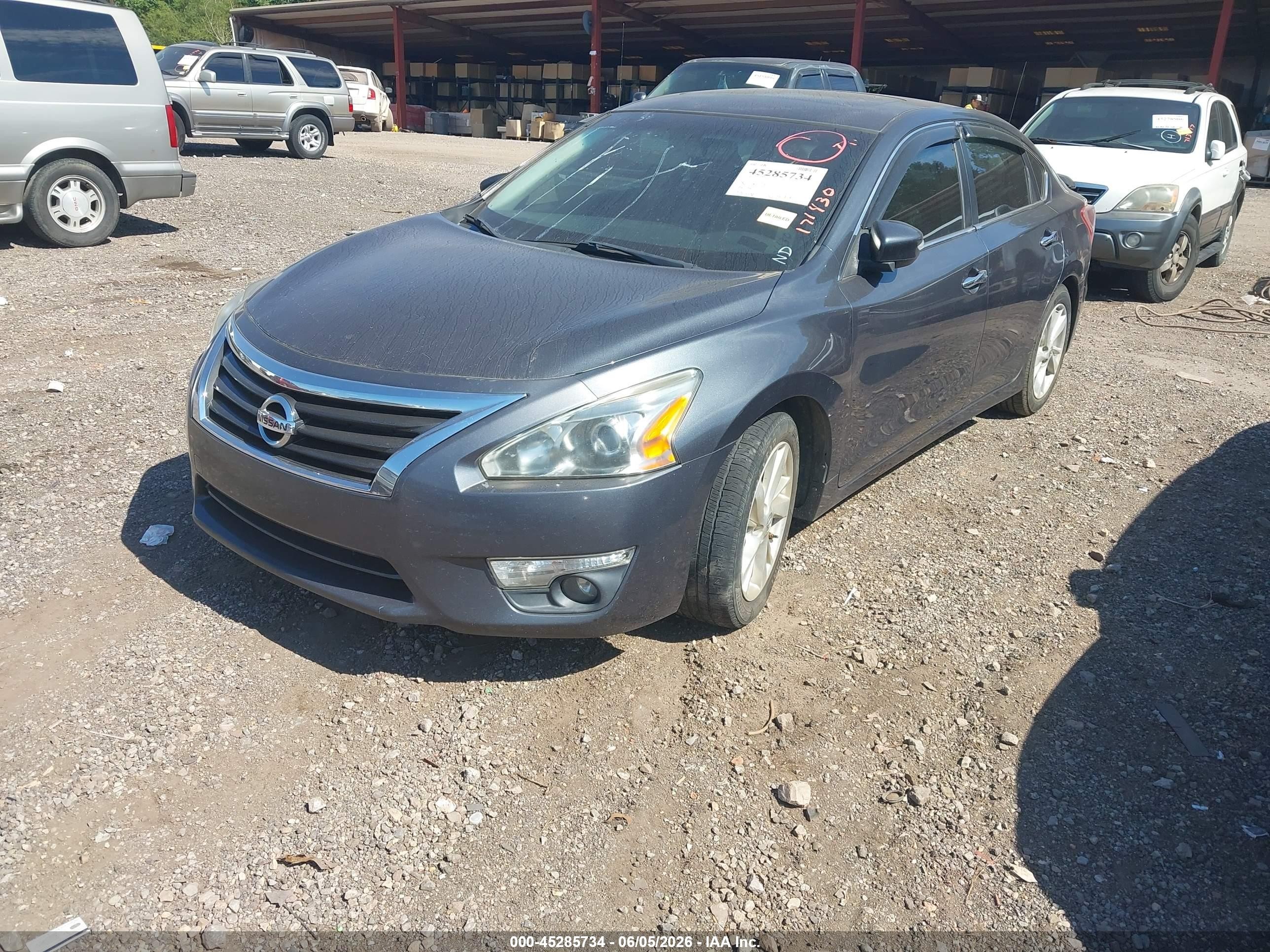 2013 Nissan Altima 2.5 Sl Gray vin: 1N4AL3AP7DC171430
