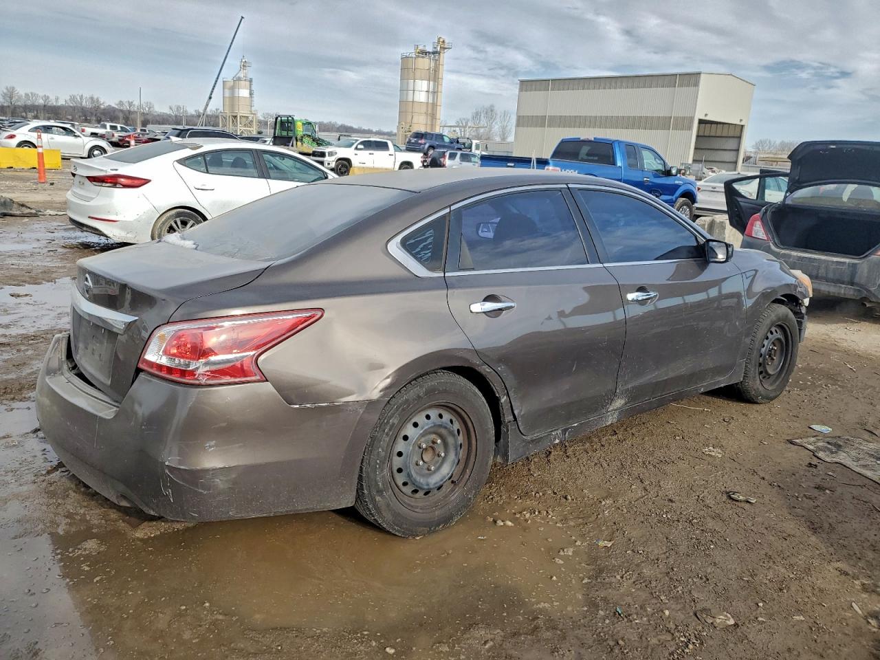2013 Nissan Altima 2.5 Brown vin: 1N4AL3AP7DC174795