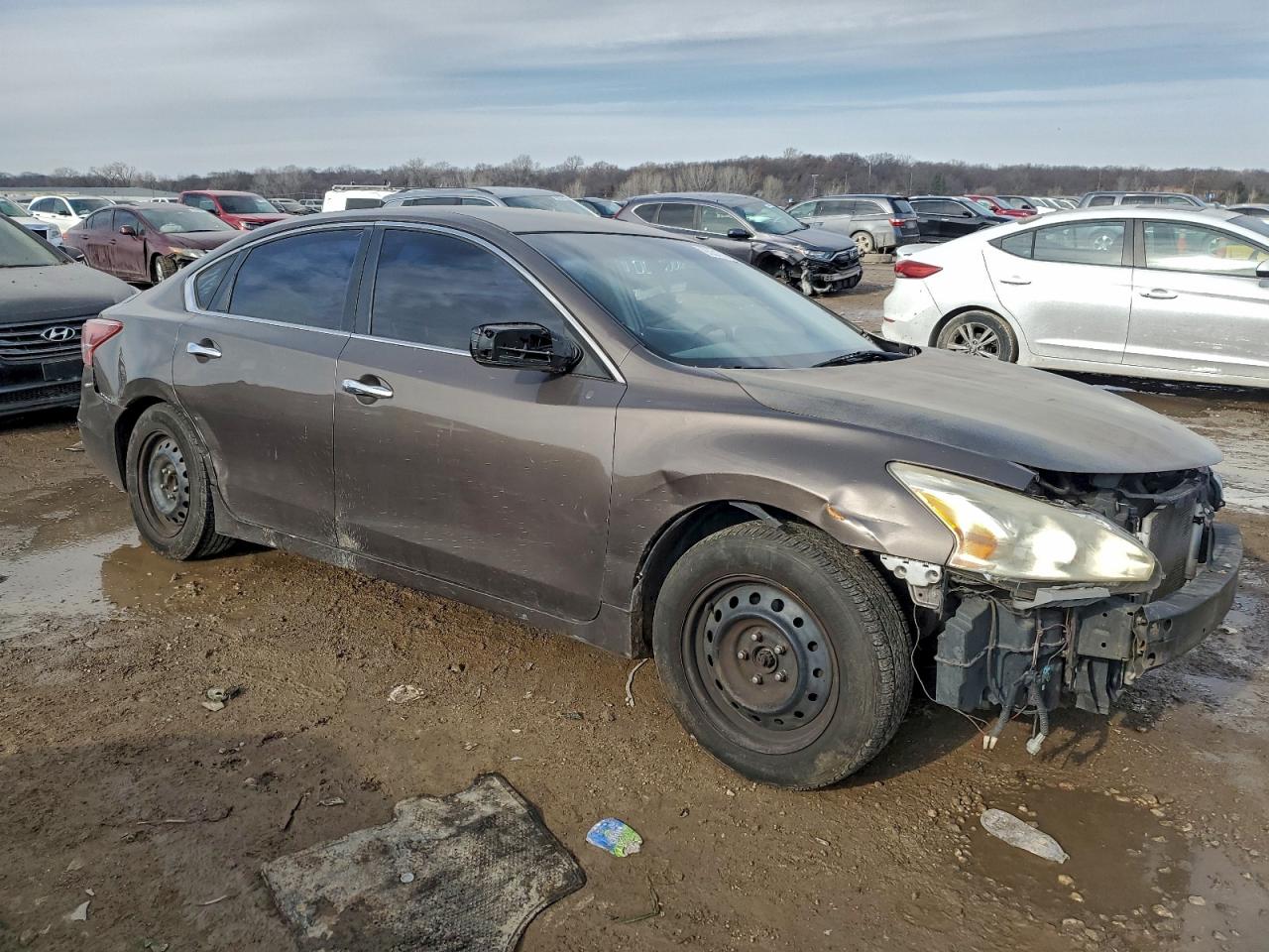 2013 Nissan Altima 2.5 Brown vin: 1N4AL3AP7DC174795