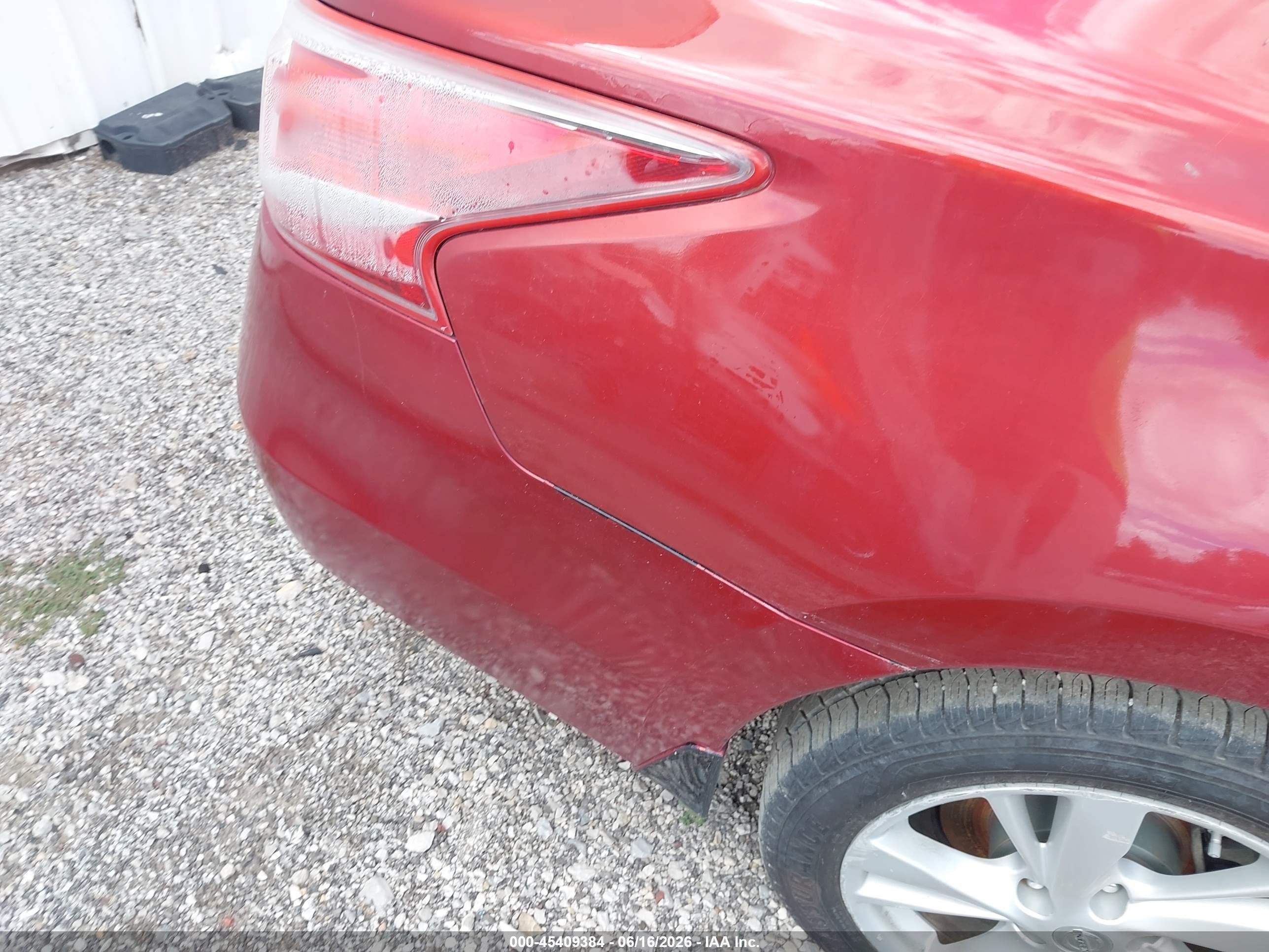 2013 Nissan Altima 2.5 Sv Red vin: 1N4AL3AP7DC175137