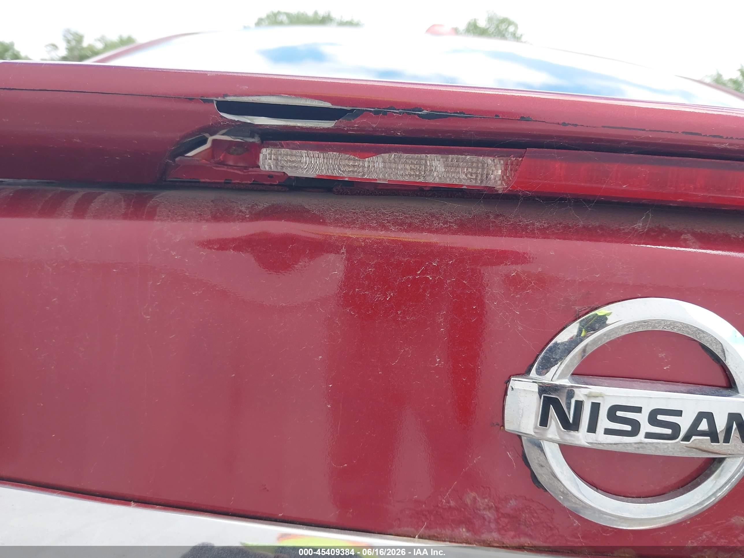 2013 Nissan Altima 2.5 Sv Red vin: 1N4AL3AP7DC175137