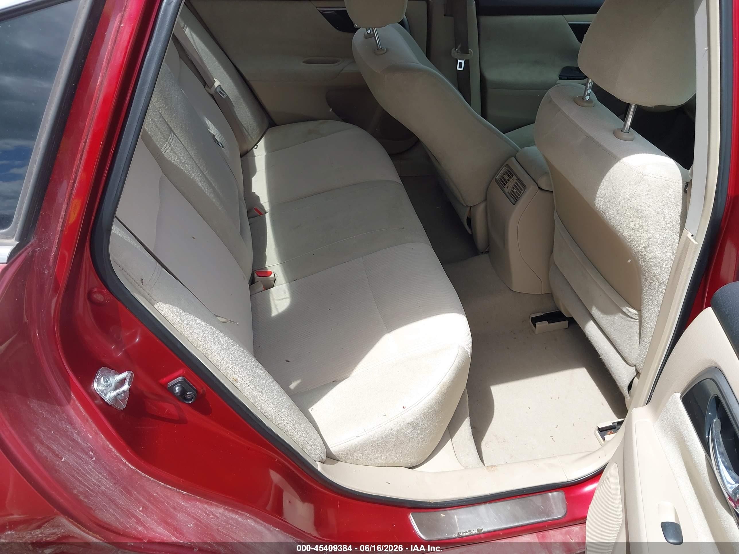 2013 Nissan Altima 2.5 Sv Red vin: 1N4AL3AP7DC175137