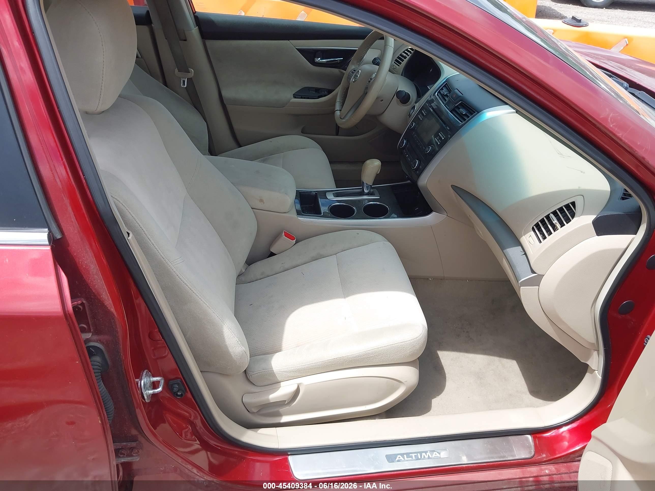 2013 Nissan Altima 2.5 Sv Red vin: 1N4AL3AP7DC175137