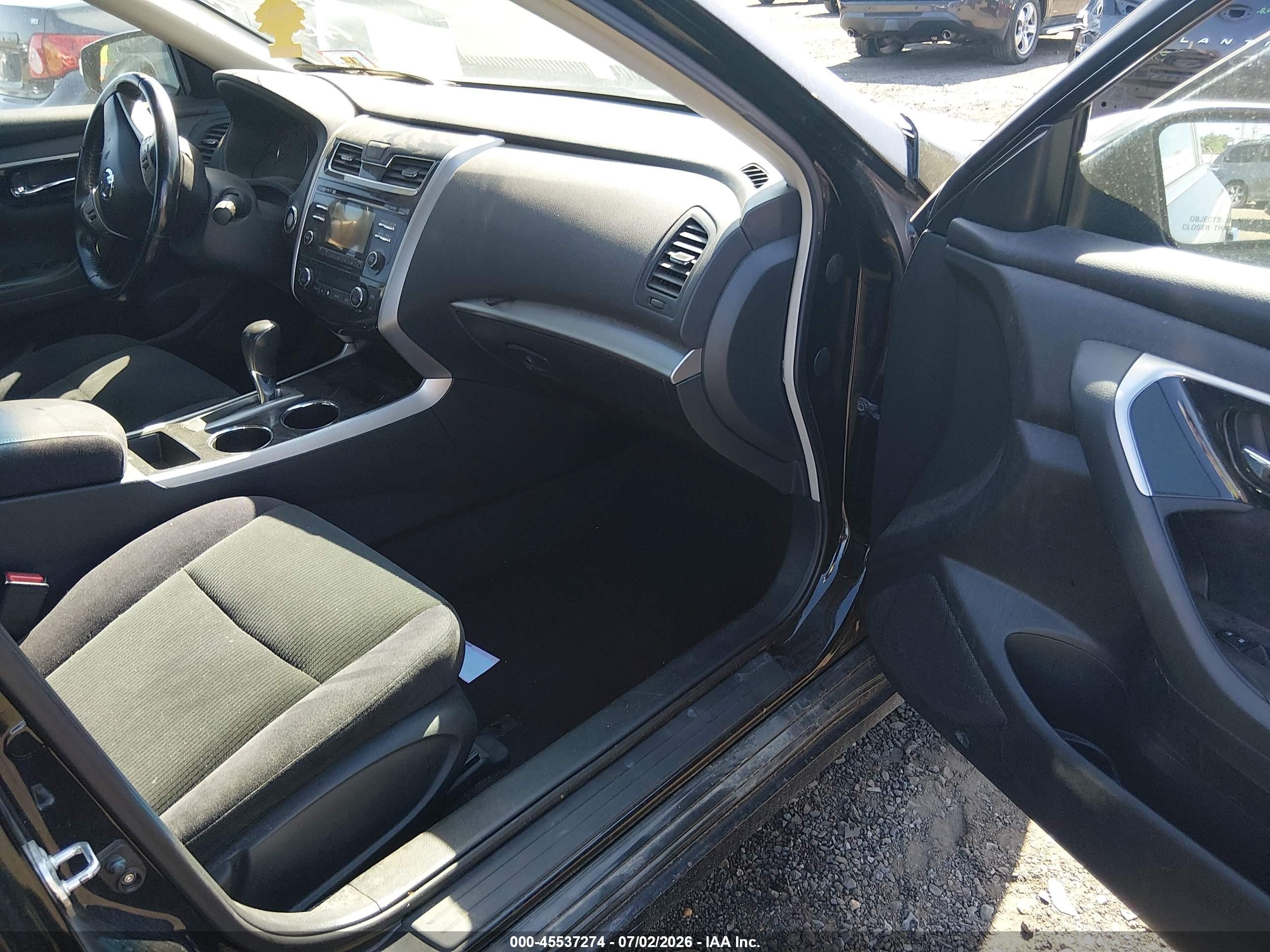 2013 Nissan Altima 2.5 Sv Black vin: 1N4AL3AP7DC178216