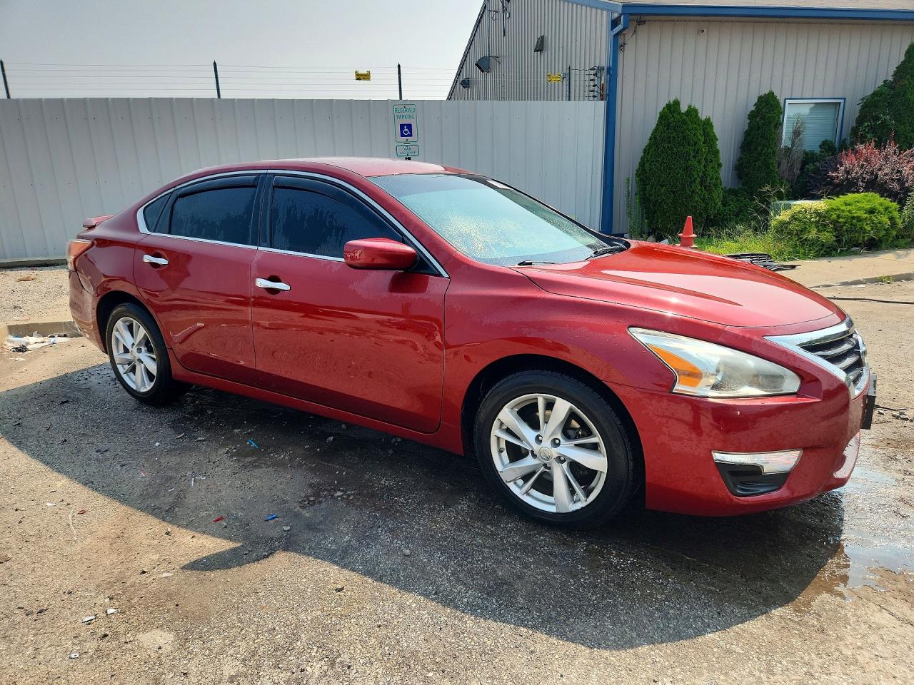 2013 Nissan Altima 2.5 Красный vin: 1N4AL3AP7DC188423