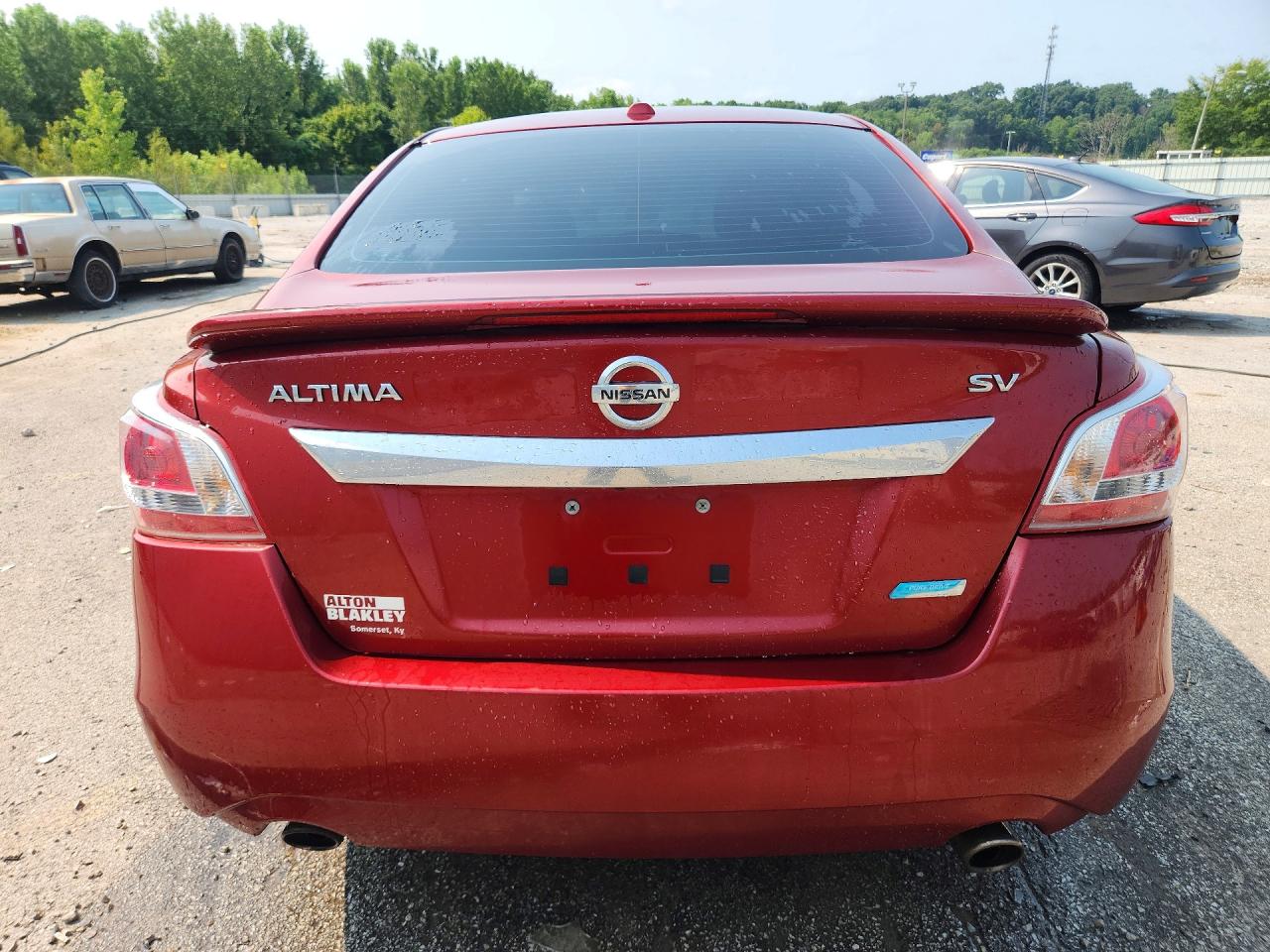 2013 Nissan Altima 2.5 Красный vin: 1N4AL3AP7DC188423