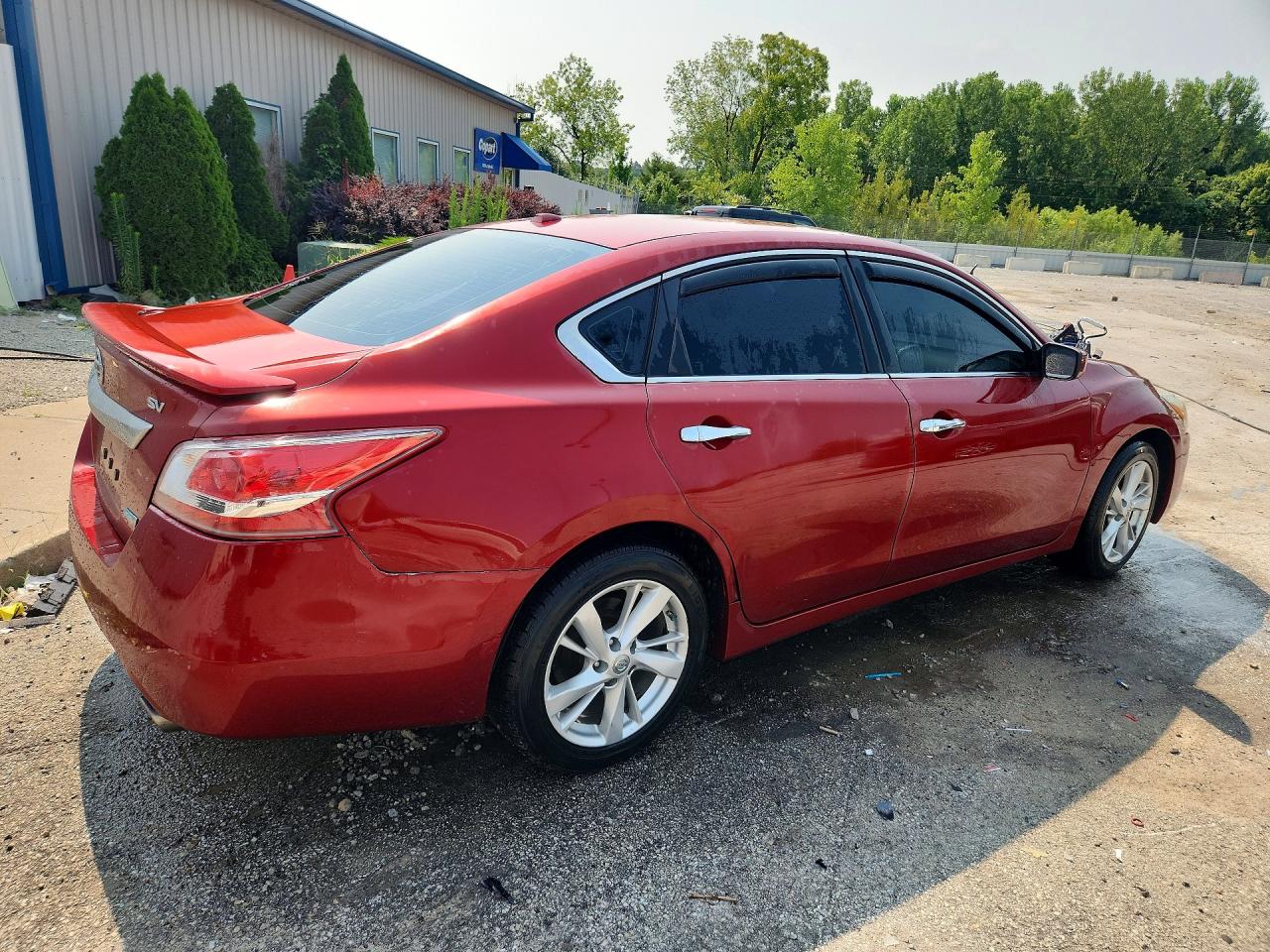2013 Nissan Altima 2.5 Красный vin: 1N4AL3AP7DC188423