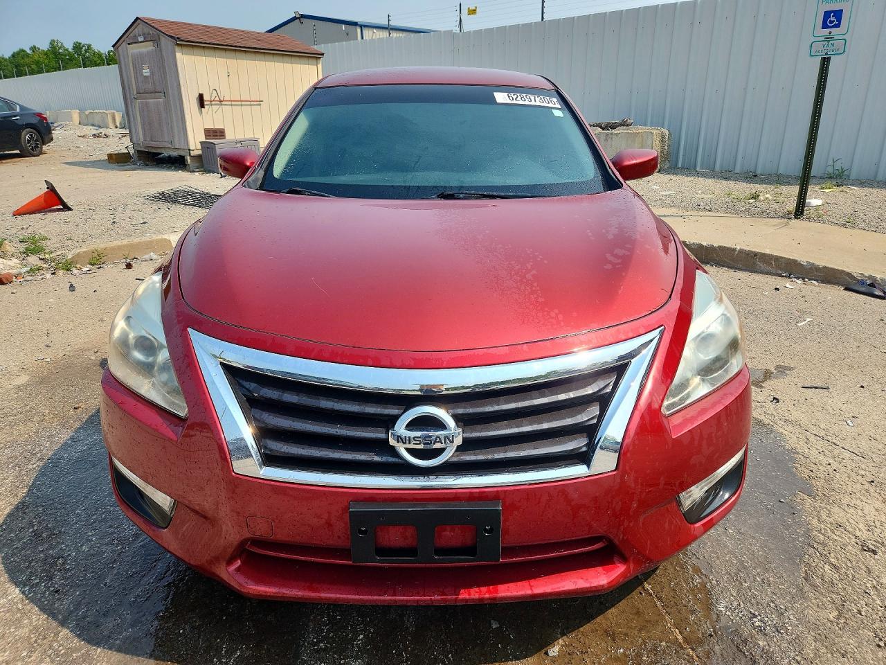 2013 Nissan Altima 2.5 Красный vin: 1N4AL3AP7DC188423