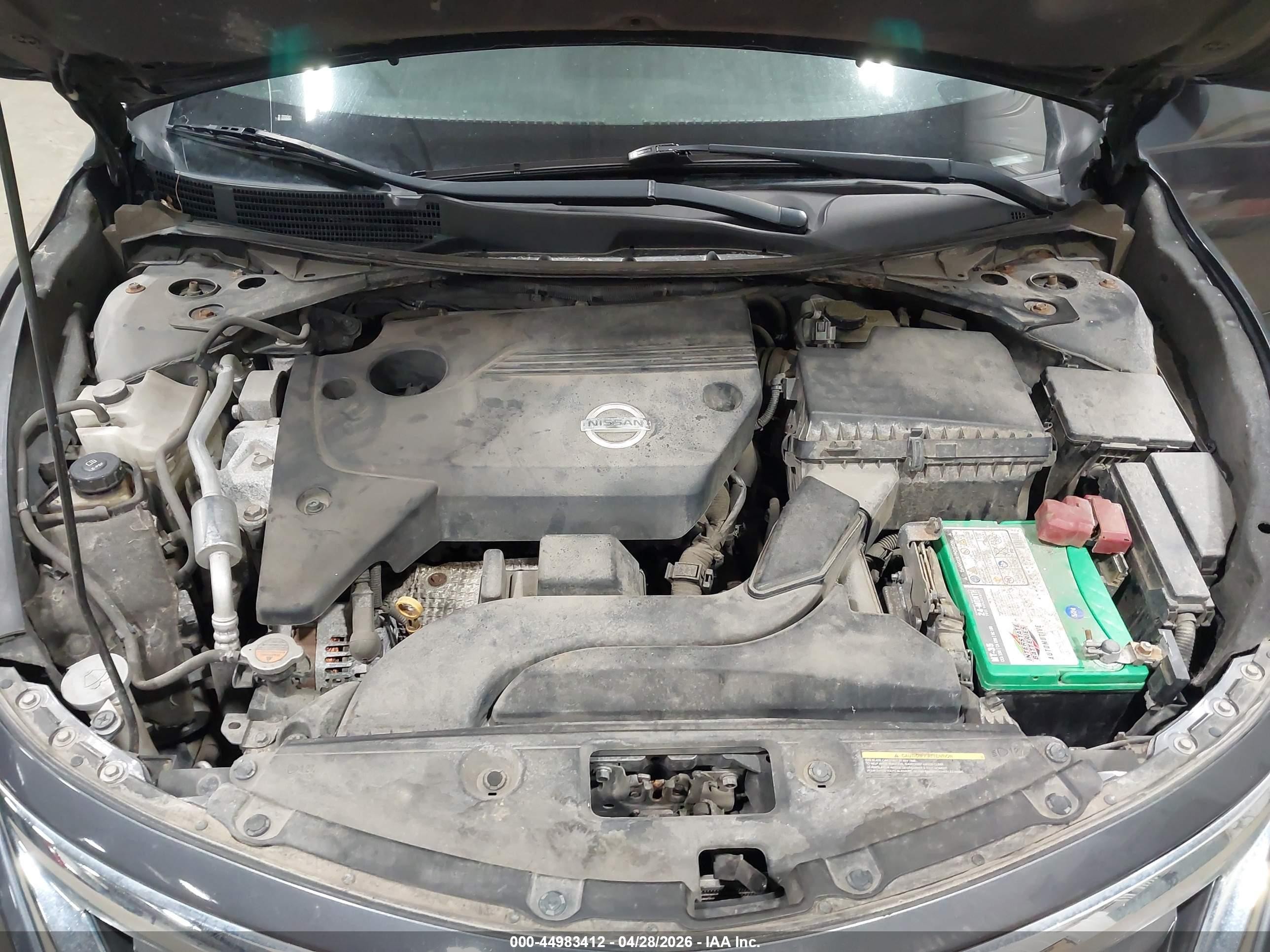 2013 Nissan Altima 2.5 Sv Серый vin: 1N4AL3AP7DC206192