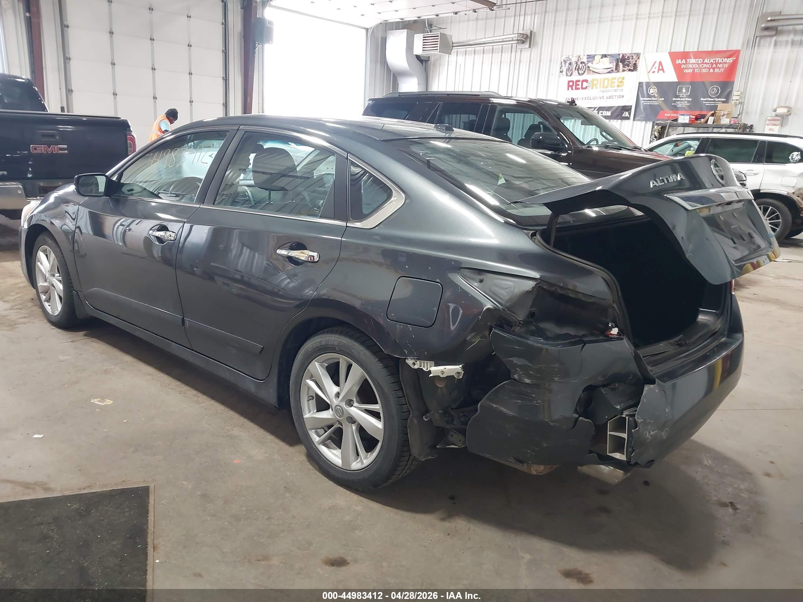 2013 Nissan Altima 2.5 Sv Серый vin: 1N4AL3AP7DC206192