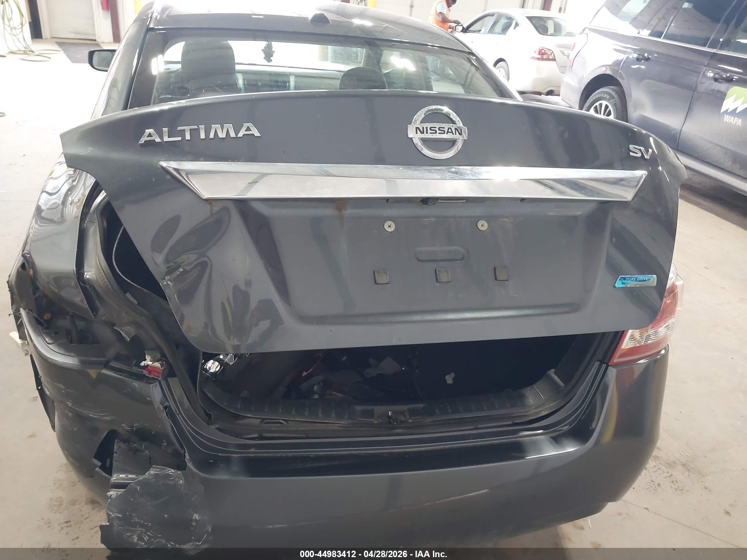 2013 Nissan Altima 2.5 Sv Серый vin: 1N4AL3AP7DC206192