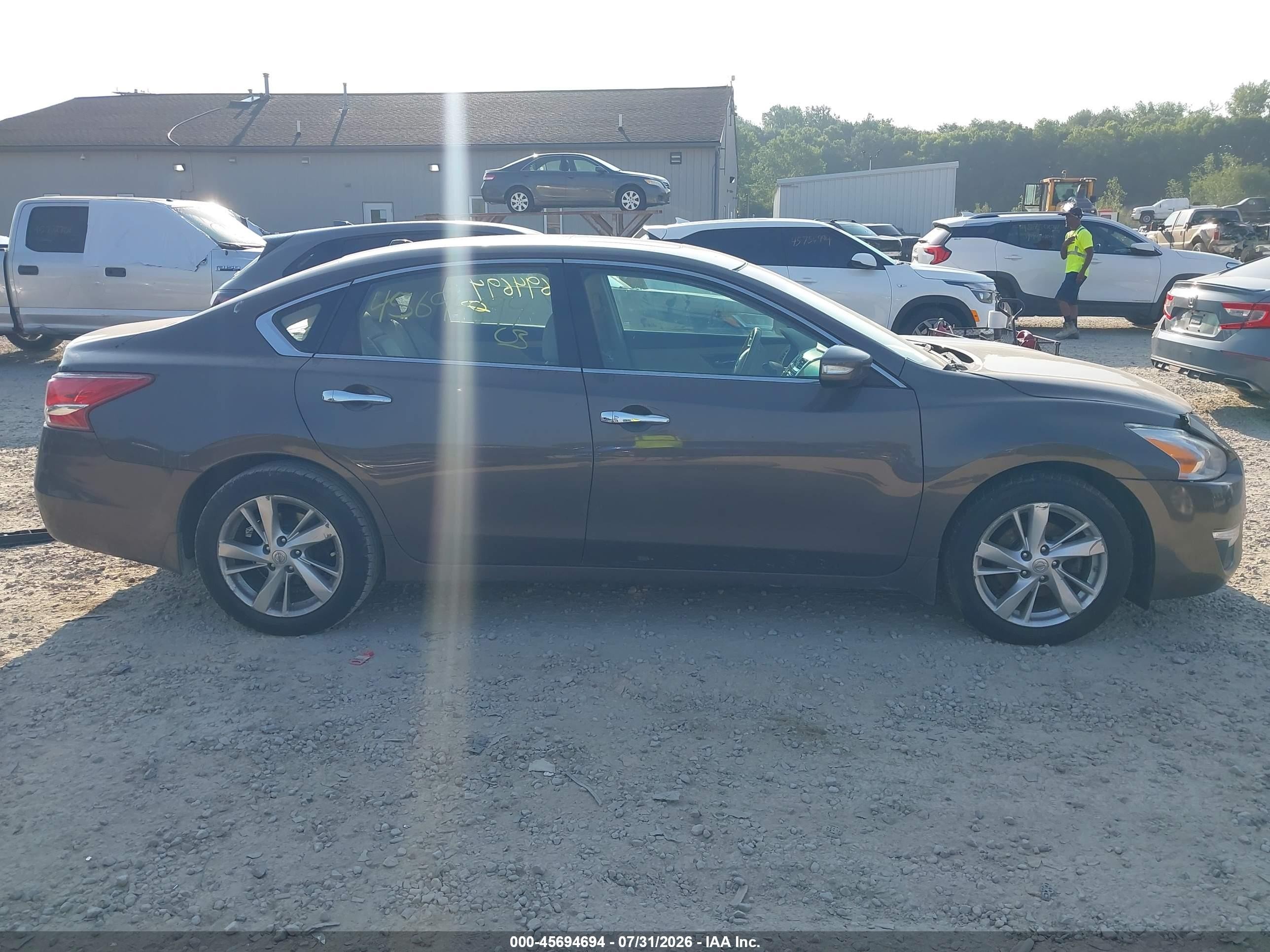 2013 Nissan Altima 2.5 Sl Brown vin: 1N4AL3AP7DC208377