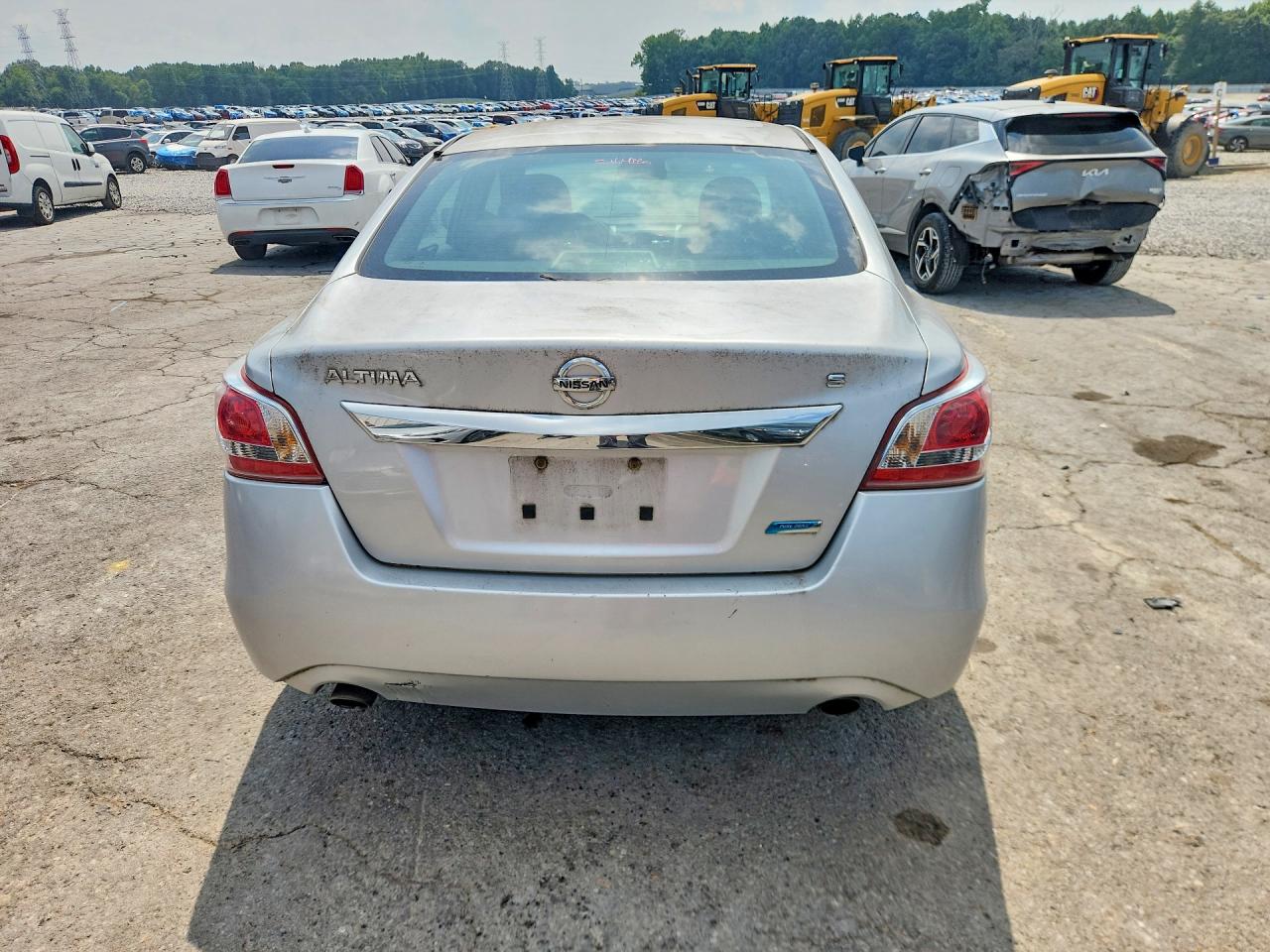 2013 Nissan Altima 2.5 Silver vin: 1N4AL3AP7DC208928