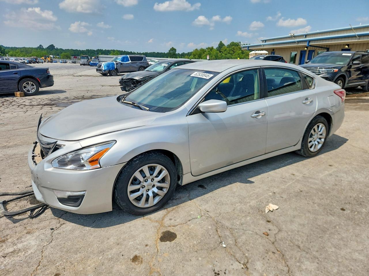 2013 Nissan Altima 2.5 Silver vin: 1N4AL3AP7DC208928