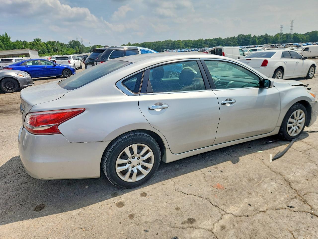 2013 Nissan Altima 2.5 Silver vin: 1N4AL3AP7DC208928