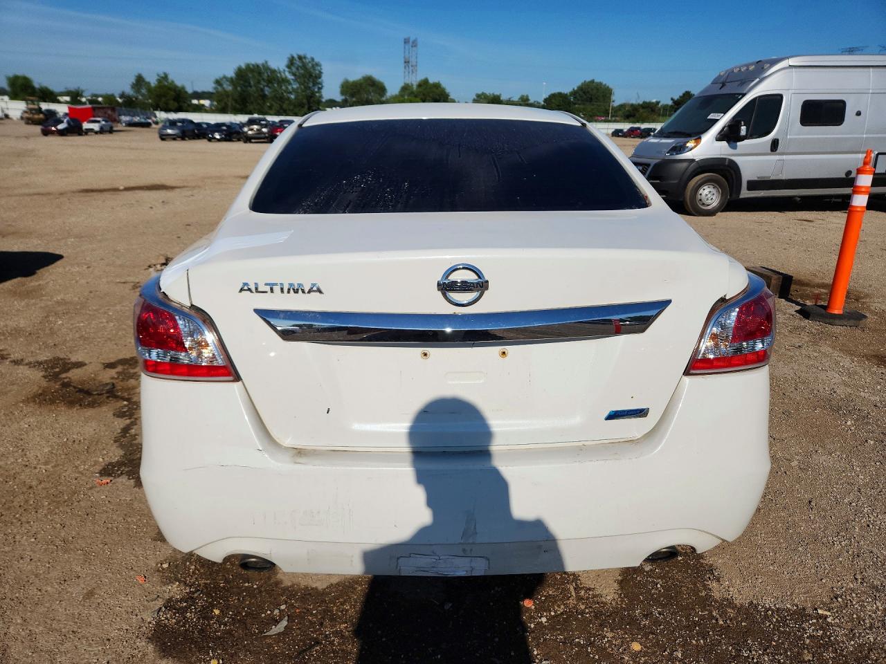 2013 Nissan Altima 2.5 White vin: 1N4AL3AP7DC212719