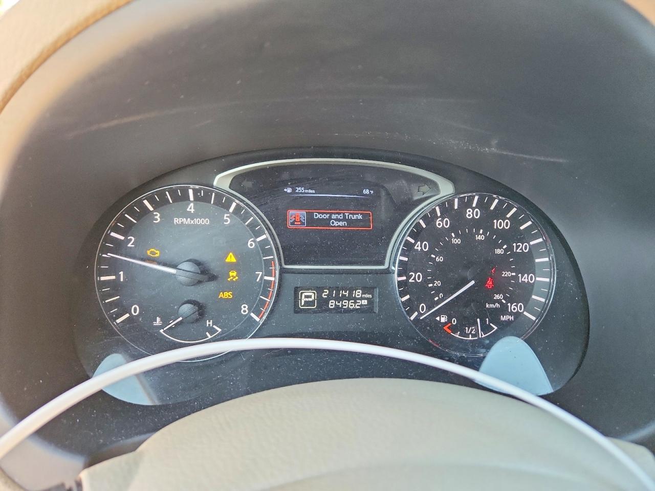 2013 Nissan Altima 2.5 White vin: 1N4AL3AP7DC212719