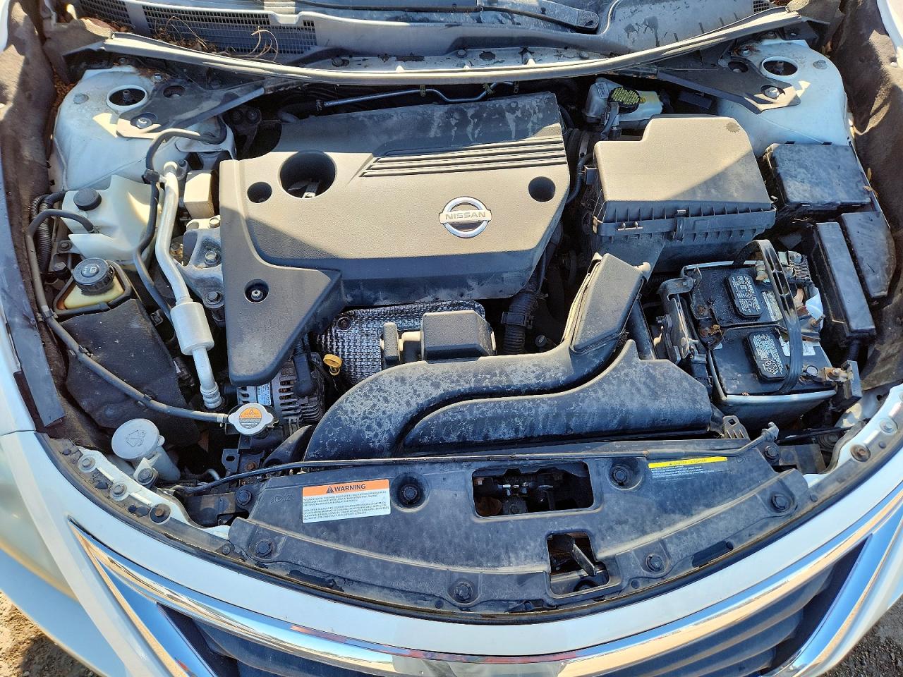 2013 Nissan Altima 2.5 White vin: 1N4AL3AP7DC212719