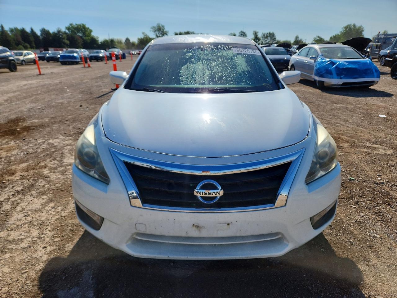 2013 Nissan Altima 2.5 White vin: 1N4AL3AP7DC212719