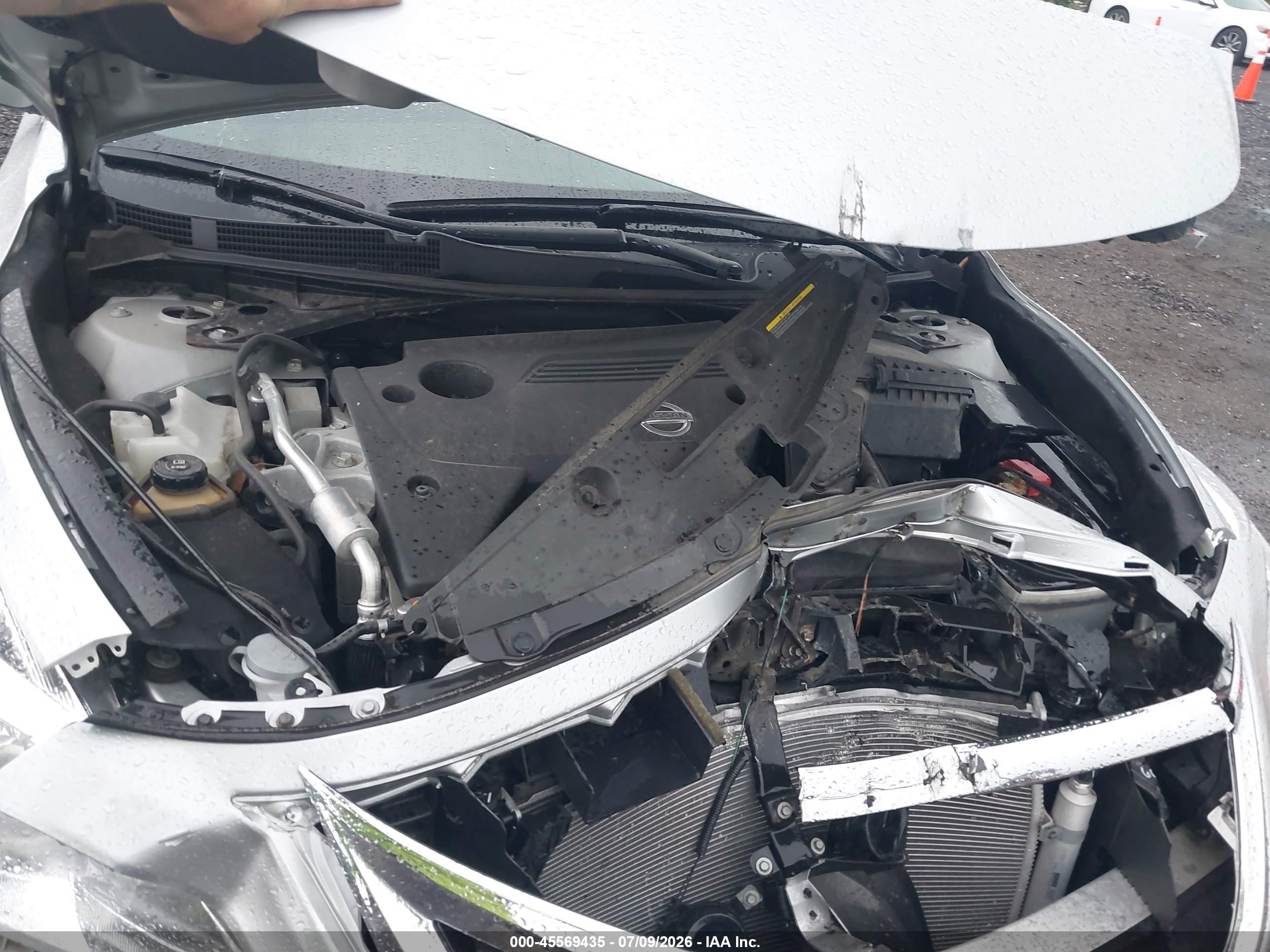 2013 Nissan Altima 2.5 S Серебряный vin: 1N4AL3AP7DC213045