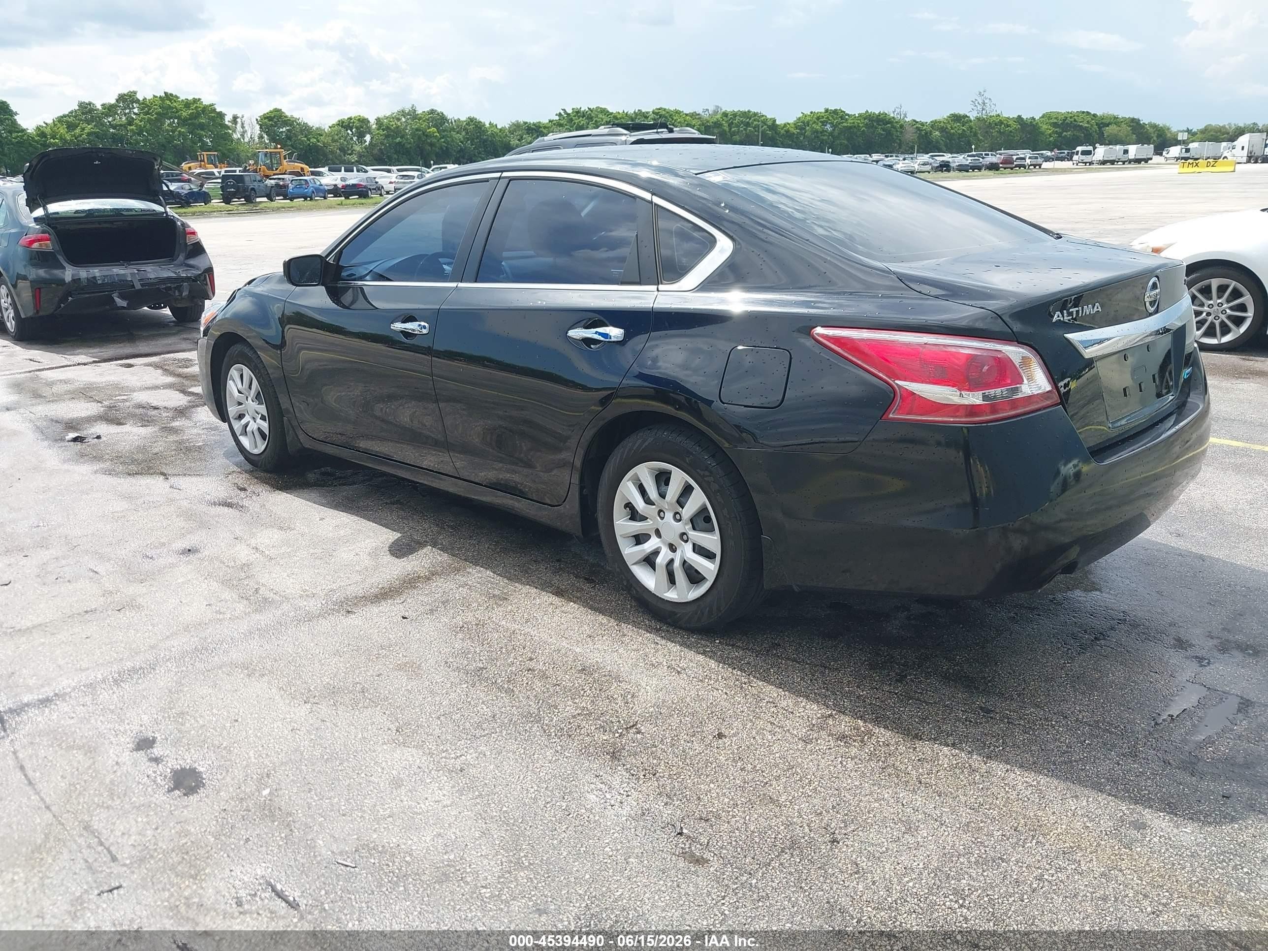 2013 Nissan Altima 2.5 S Black vin: 1N4AL3AP7DC215233