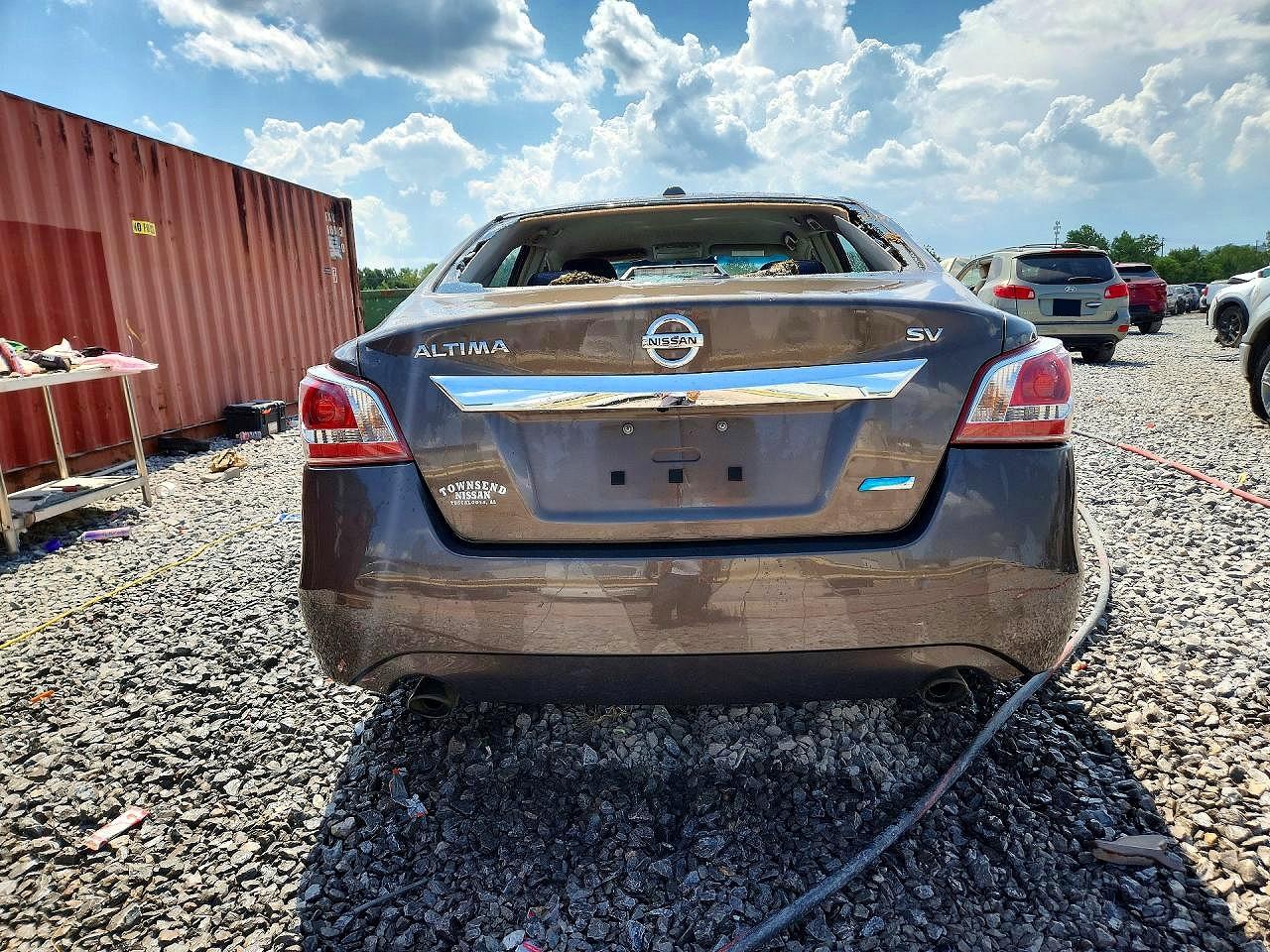 2013 Nissan Altima 2.5 Gray vin: 1N4AL3AP7DC222666
