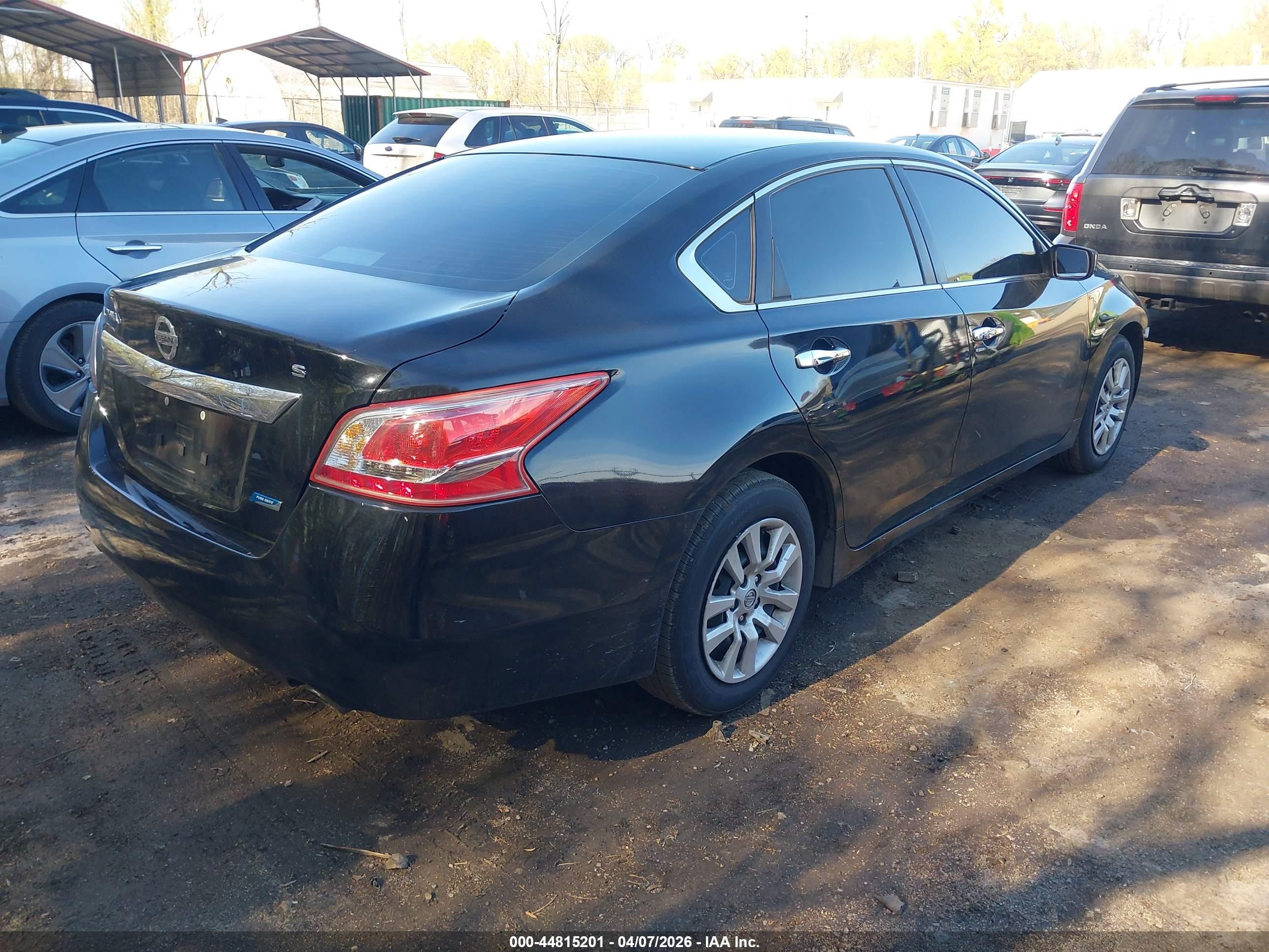 2013 Nissan Altima 2.5 S Black vin: 1N4AL3AP7DC246188