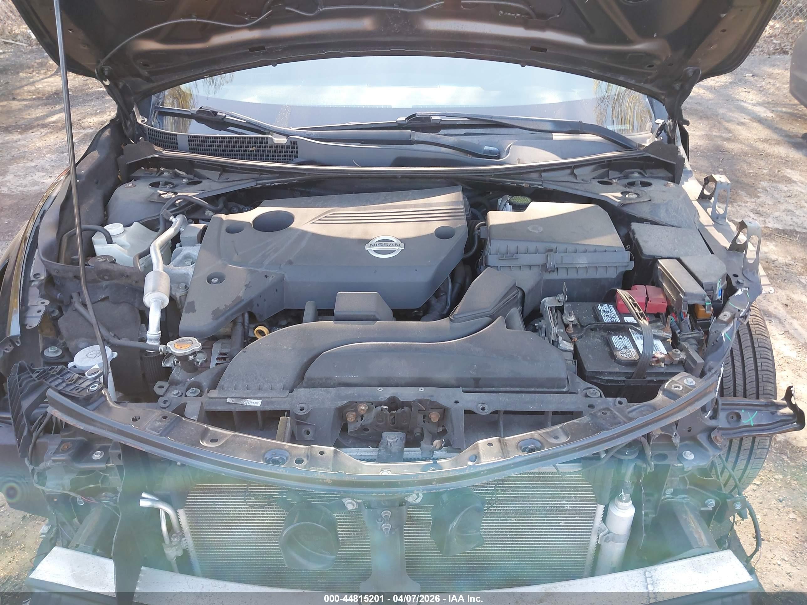 2013 Nissan Altima 2.5 S Black vin: 1N4AL3AP7DC246188