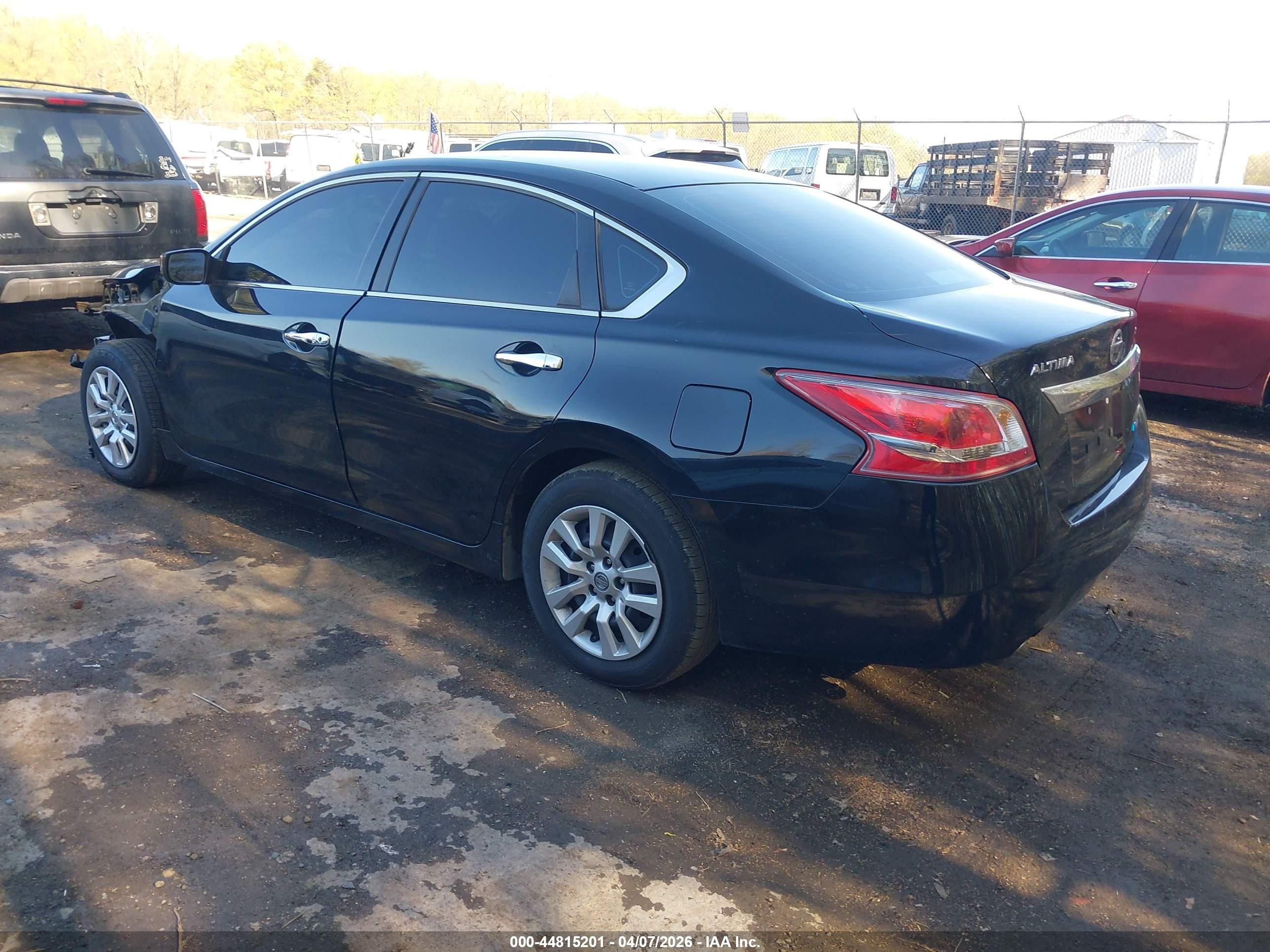 2013 Nissan Altima 2.5 S Black vin: 1N4AL3AP7DC246188