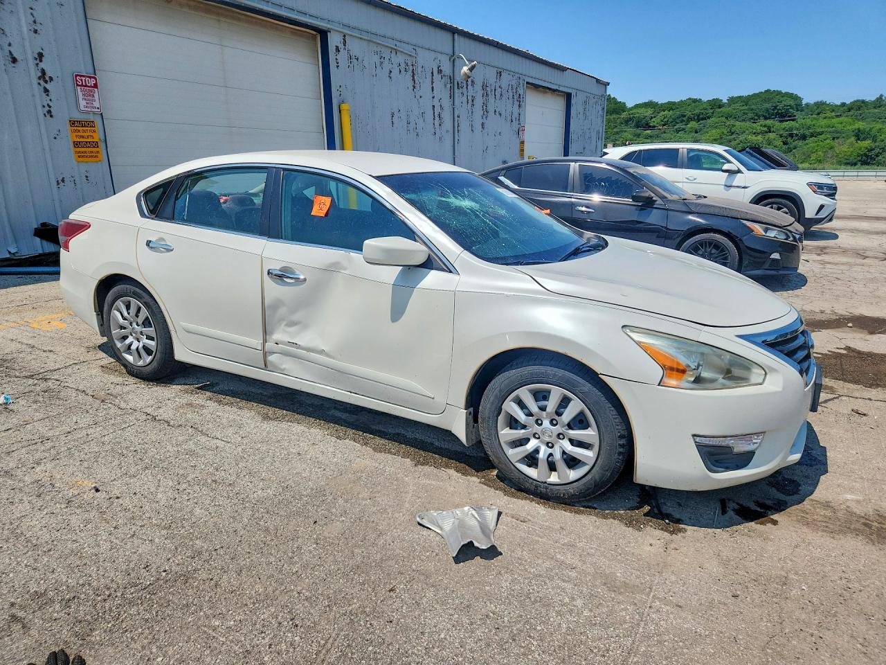 2013 Nissan Altima 2.5 White vin: 1N4AL3AP7DC247101