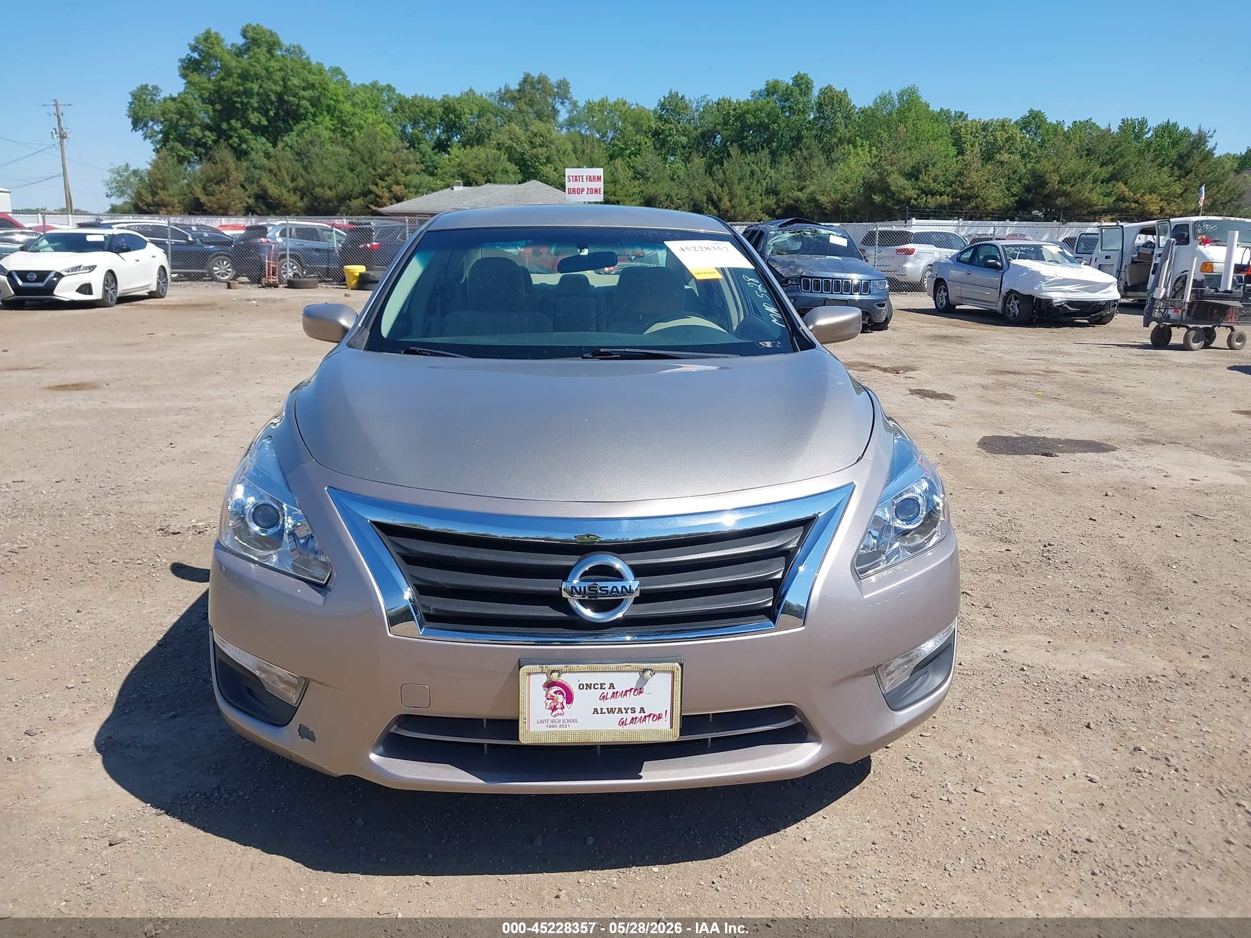 2013 Nissan Altima 2.5 S Коричневый vin: 1N4AL3AP7DC247387